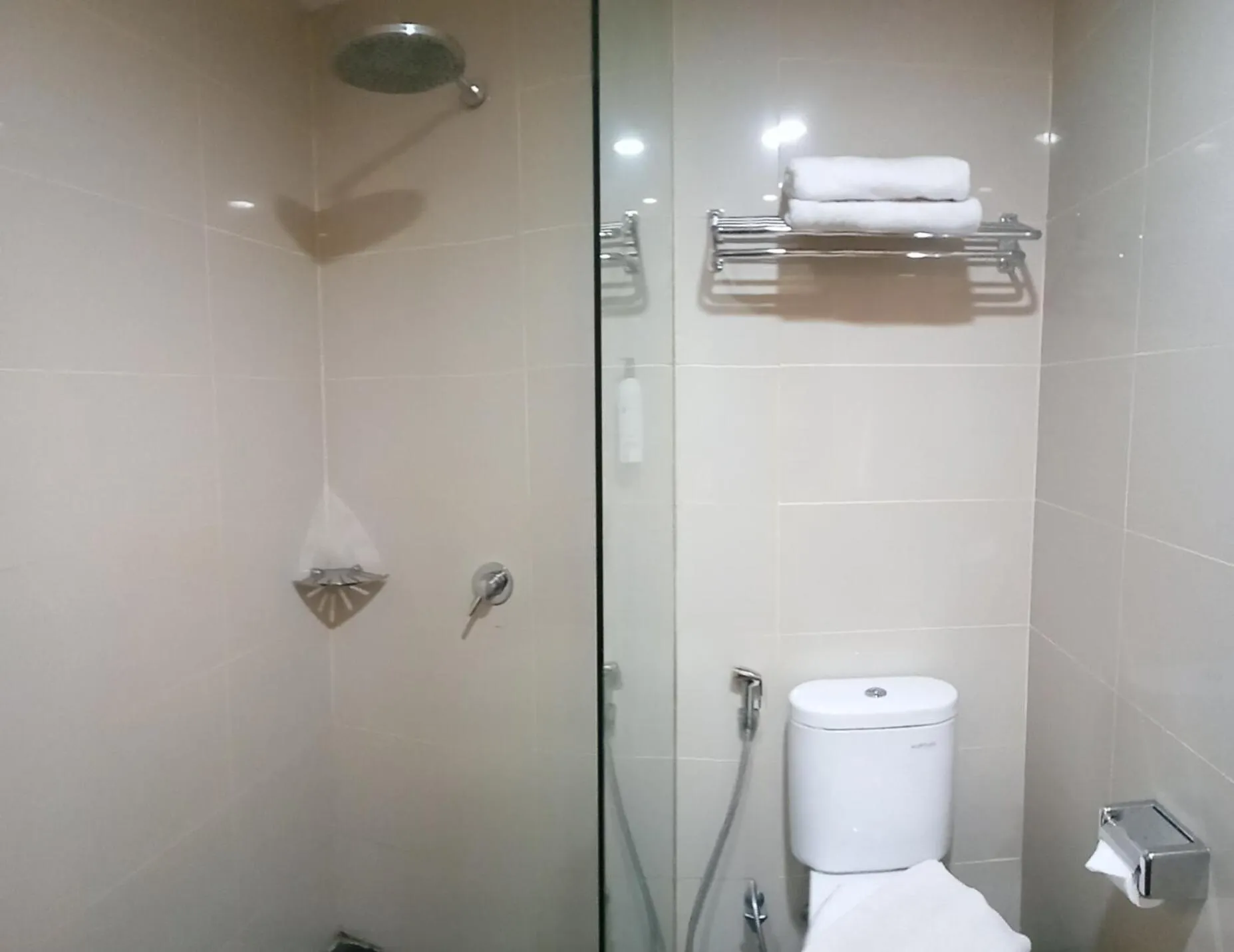 Shower in Jatiluhur Valley Resort