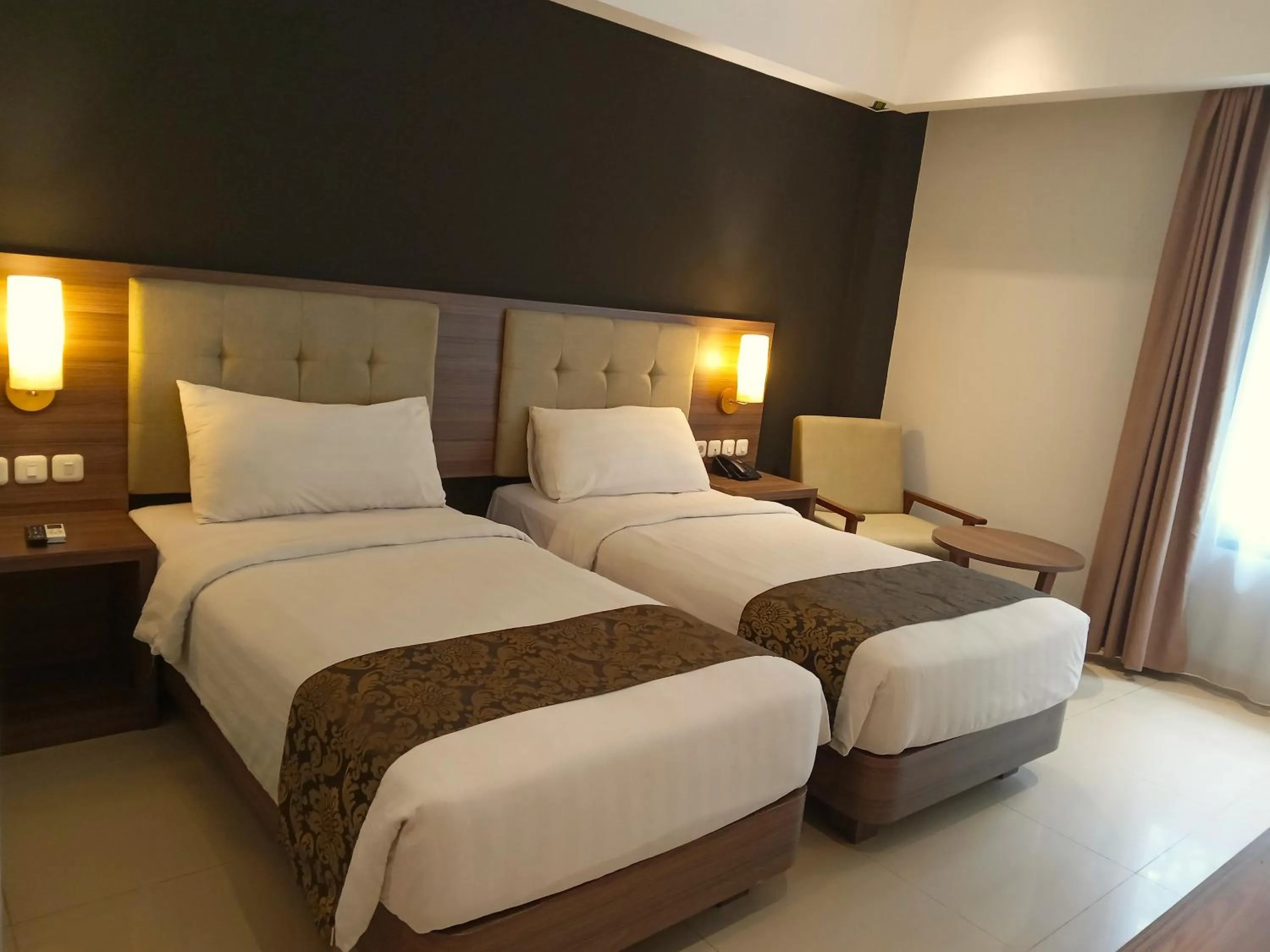 Bed in Jatiluhur Valley Resort
