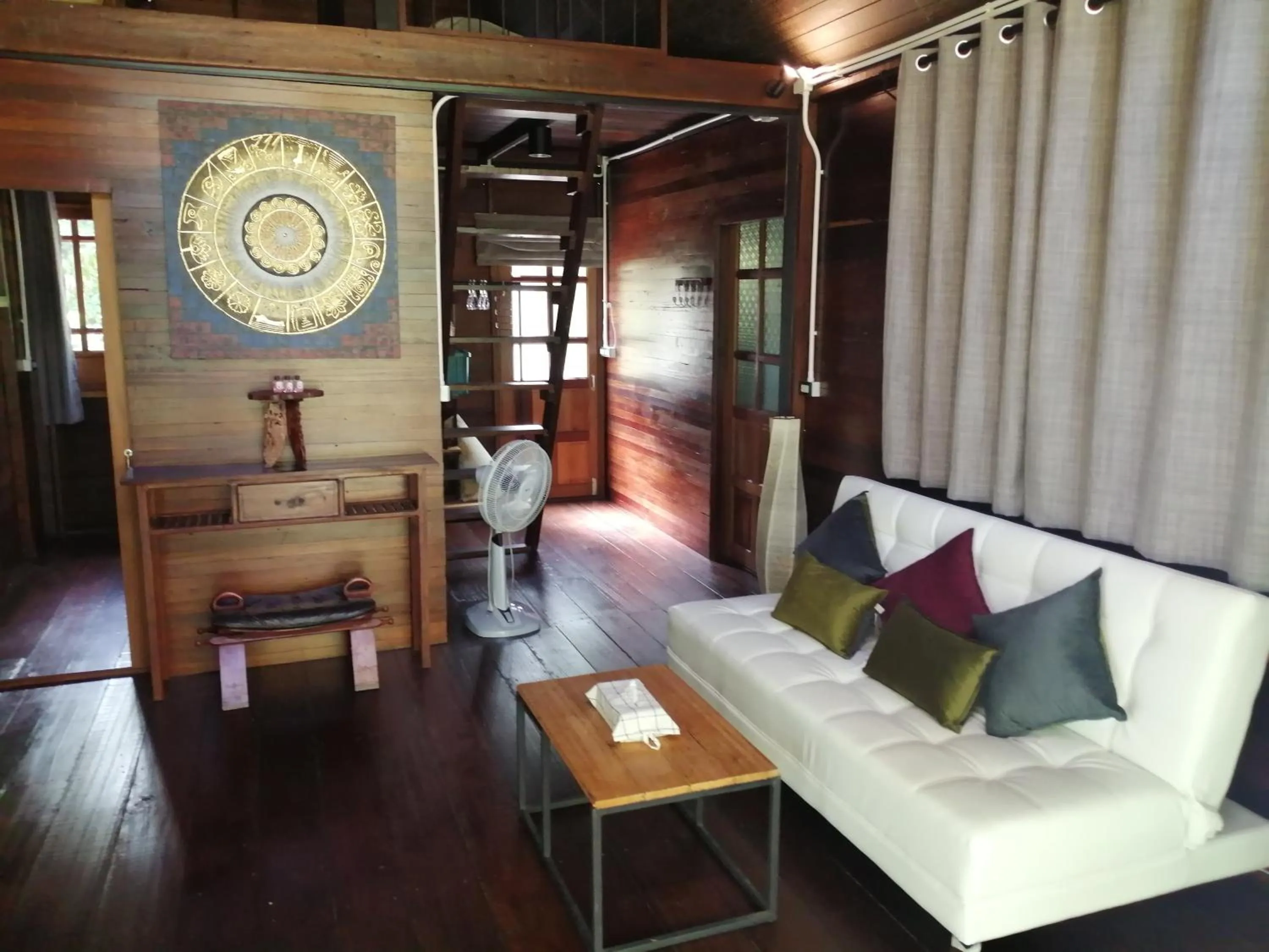 Living room in Rustic​ Charm​ Suphan​