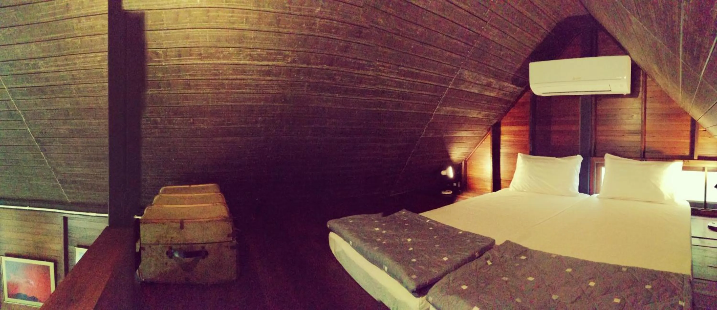 Bedroom, Bed in Rustic​ Charm​ Suphan​