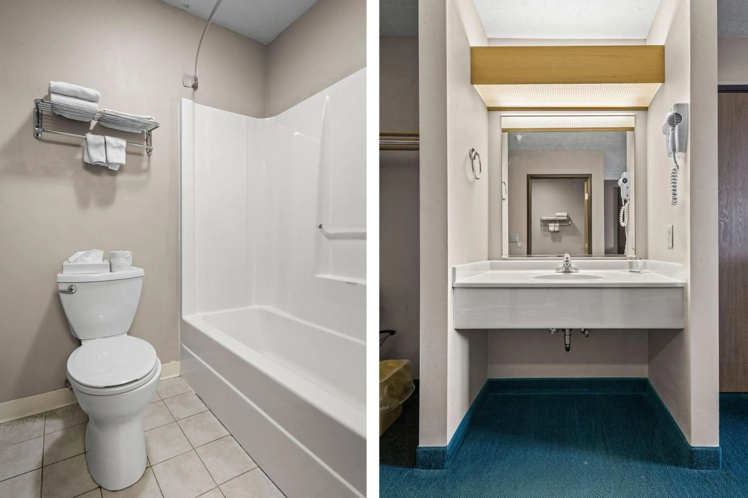 Bathroom in Burgundy Inn & Suites By OYO El Paso