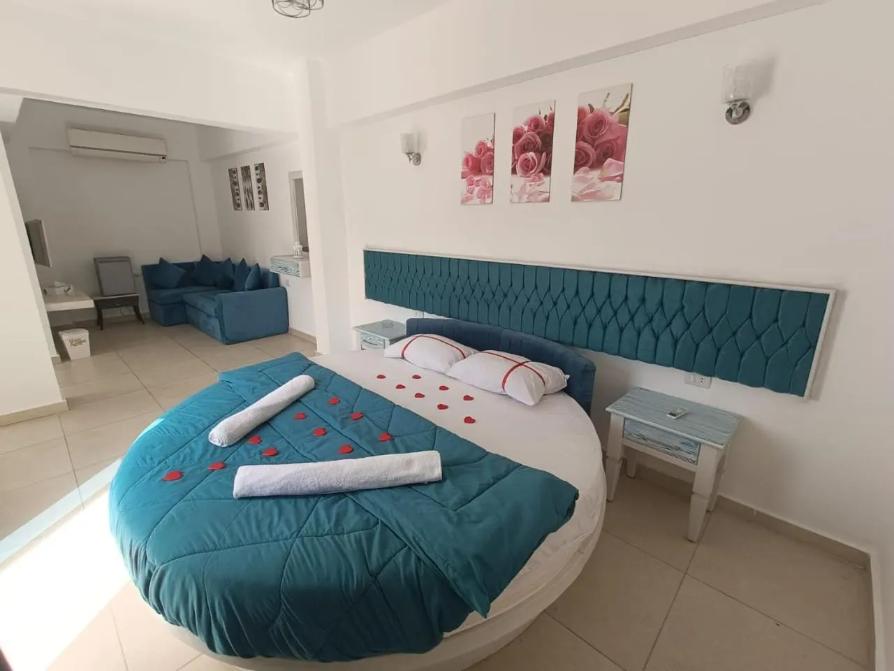 Bed in Carmine Hotel Dahab