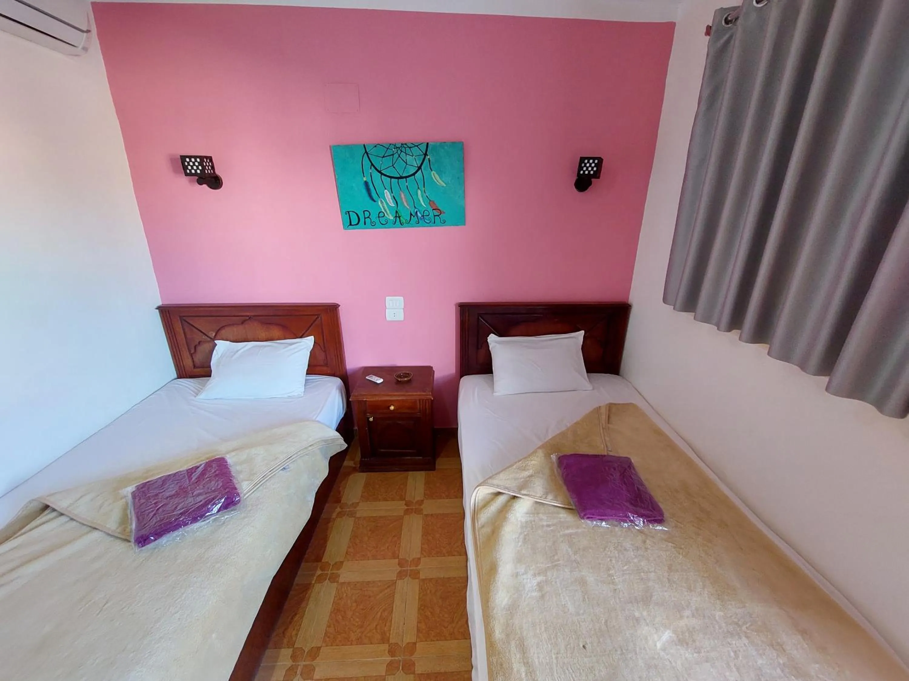 Bed in Carmine Hotel Dahab