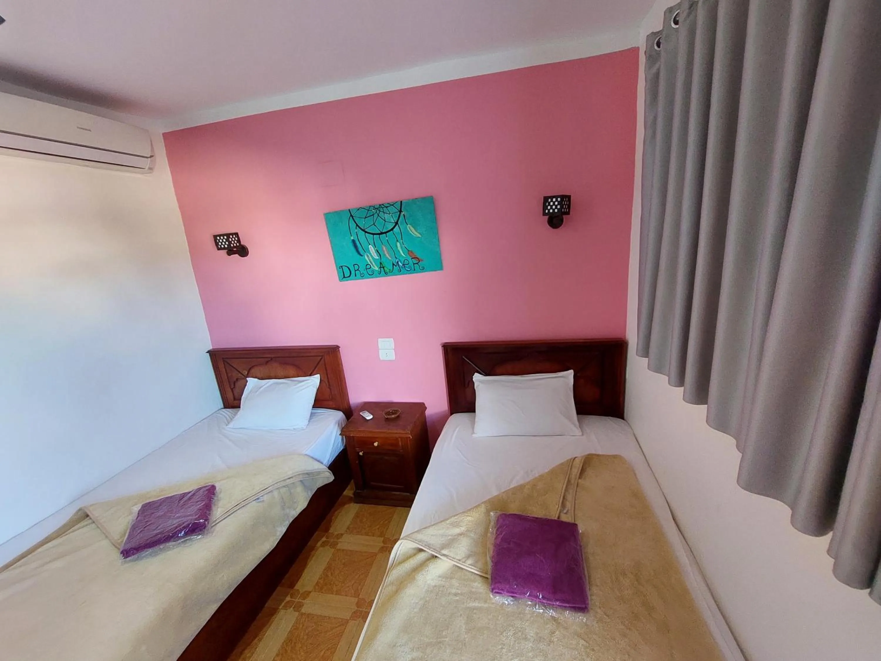 Bed in Carmine Hotel Dahab