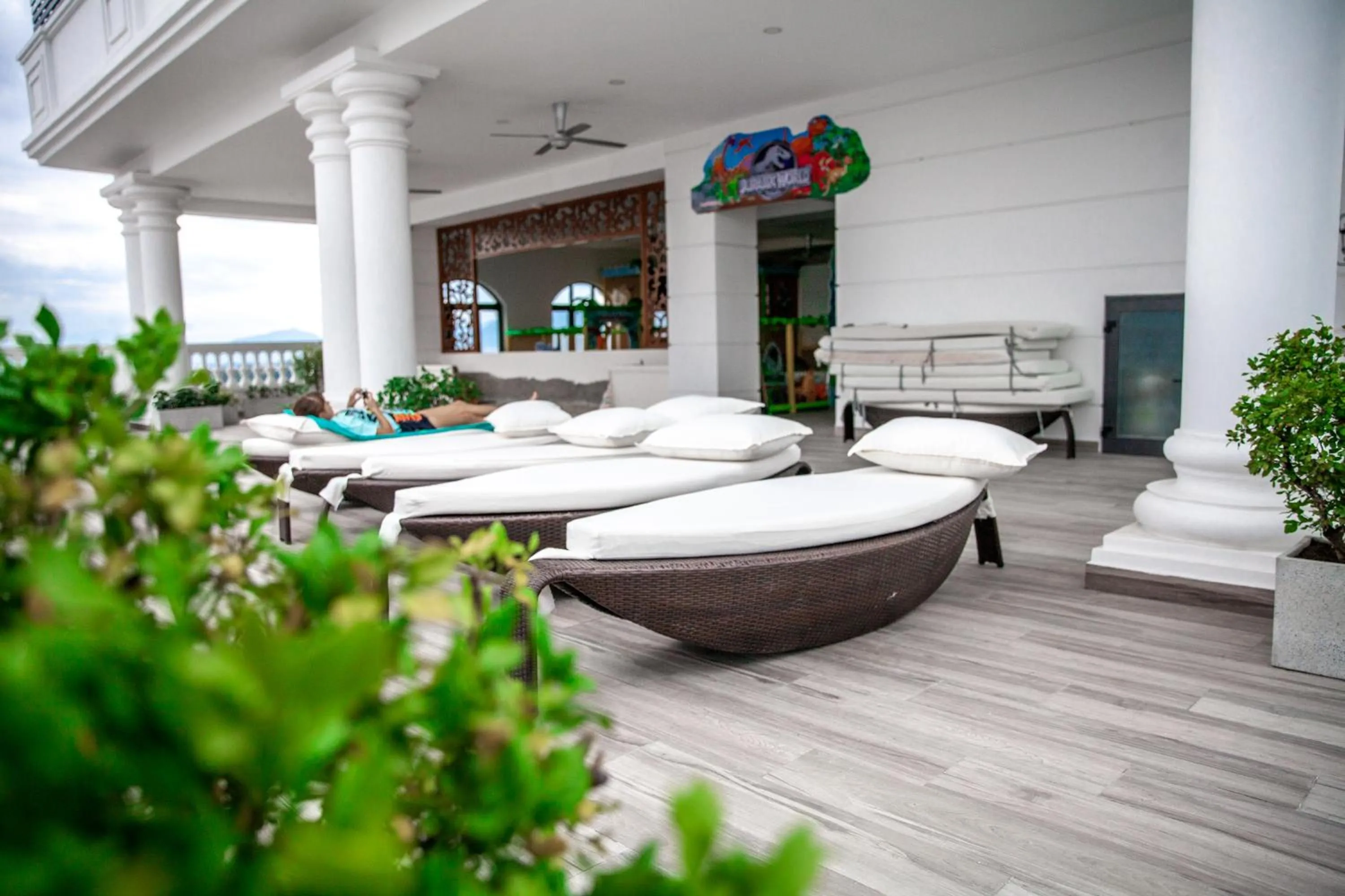 Patio in Florida Hotel