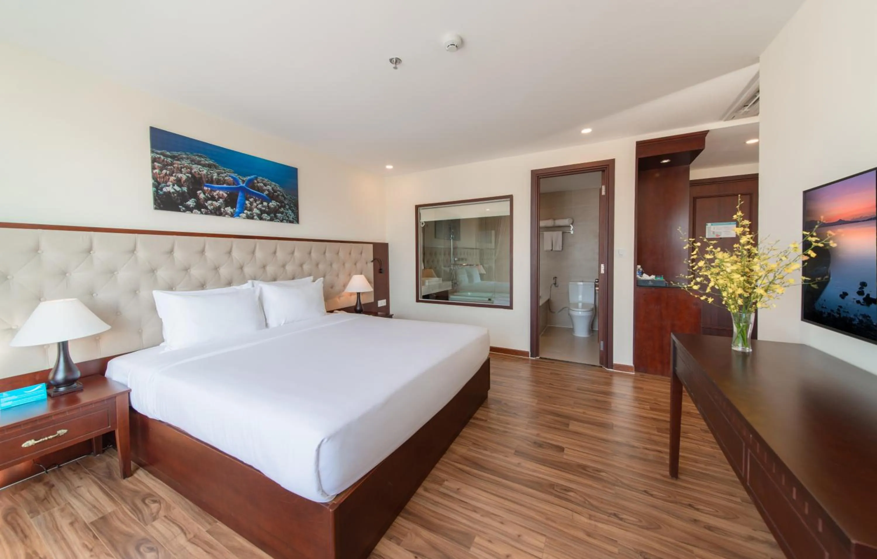 Bed in Florida Hotel