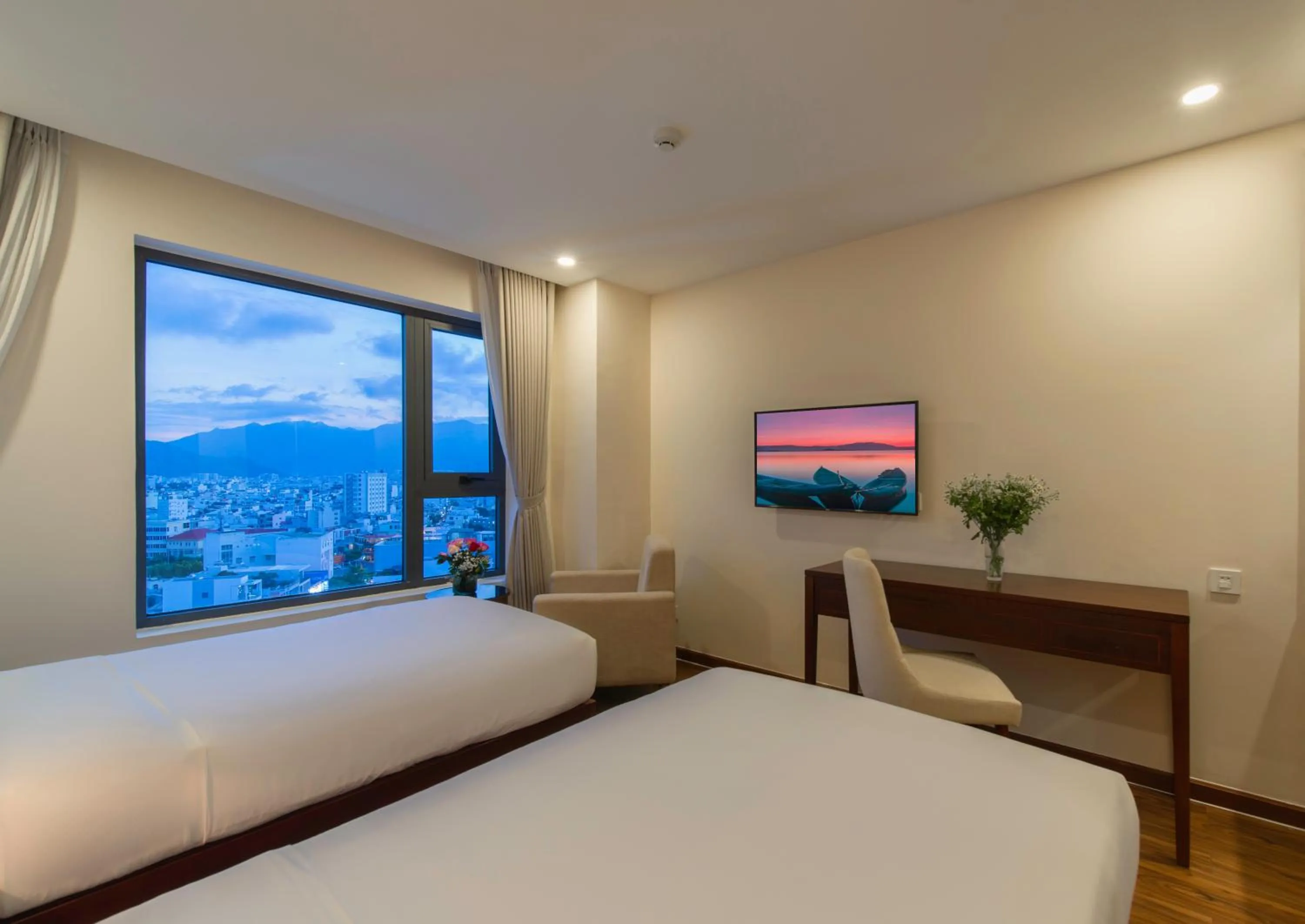 Bed in Florida Hotel