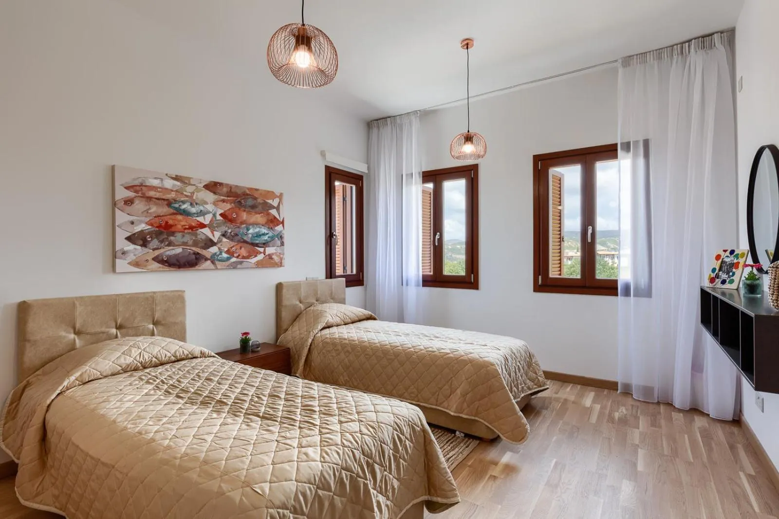 Bedroom, Bed in Aphrodite Hills Rentals - Premium Serviced Apartments