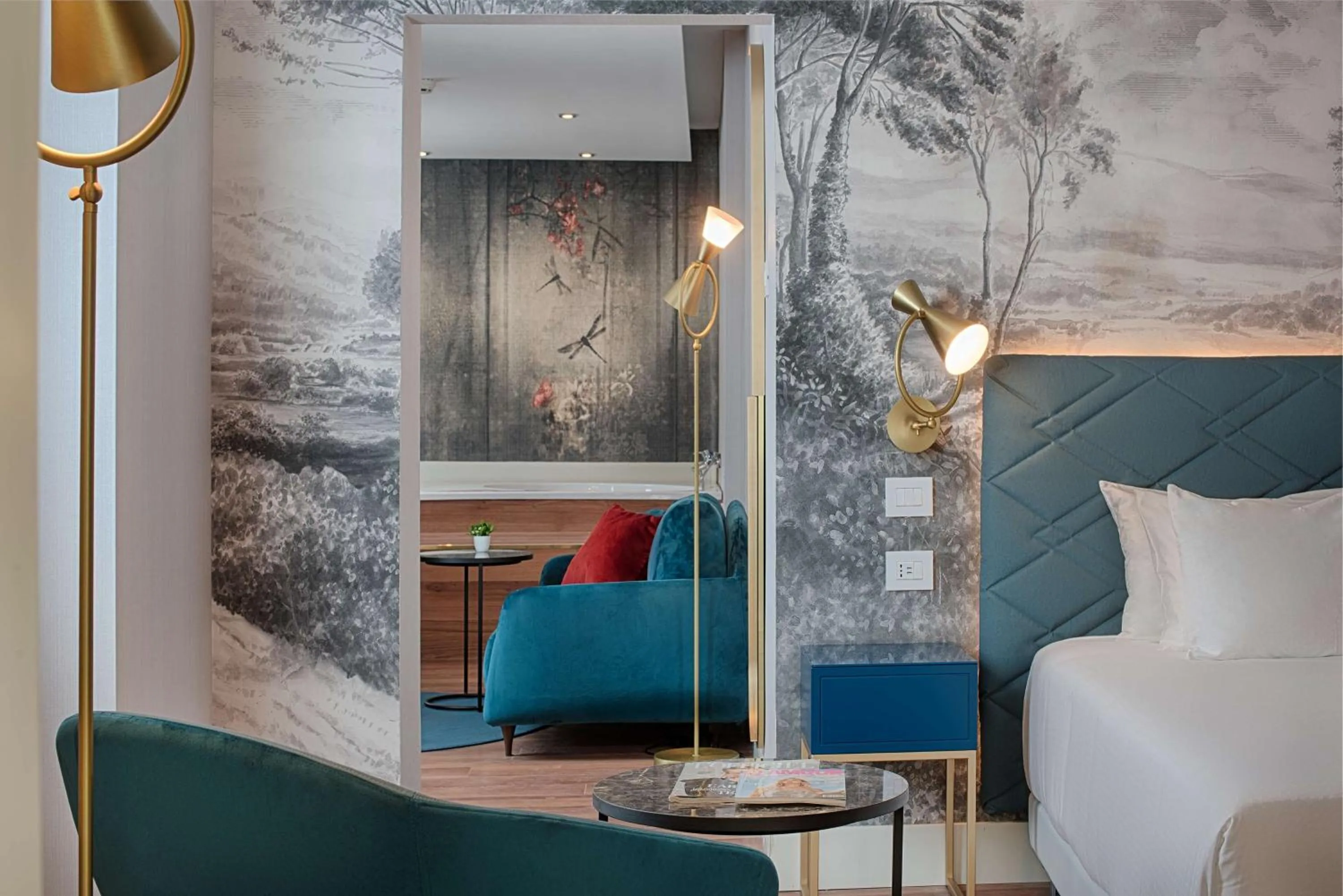 Photo of the whole room, Bed in NH Collection Roma Fori Imperiali