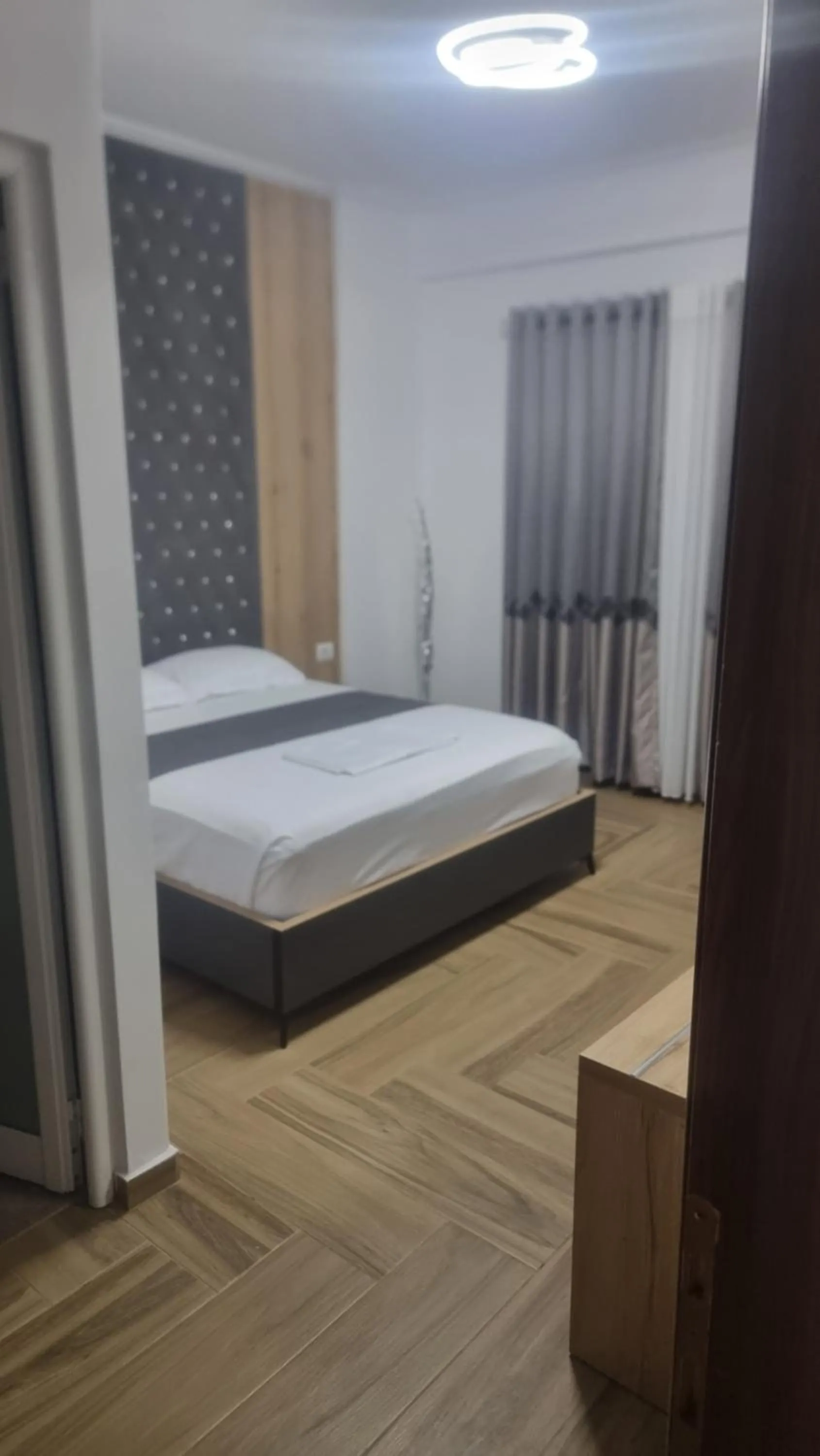 Bed in Hotel Esmerald Ksamil