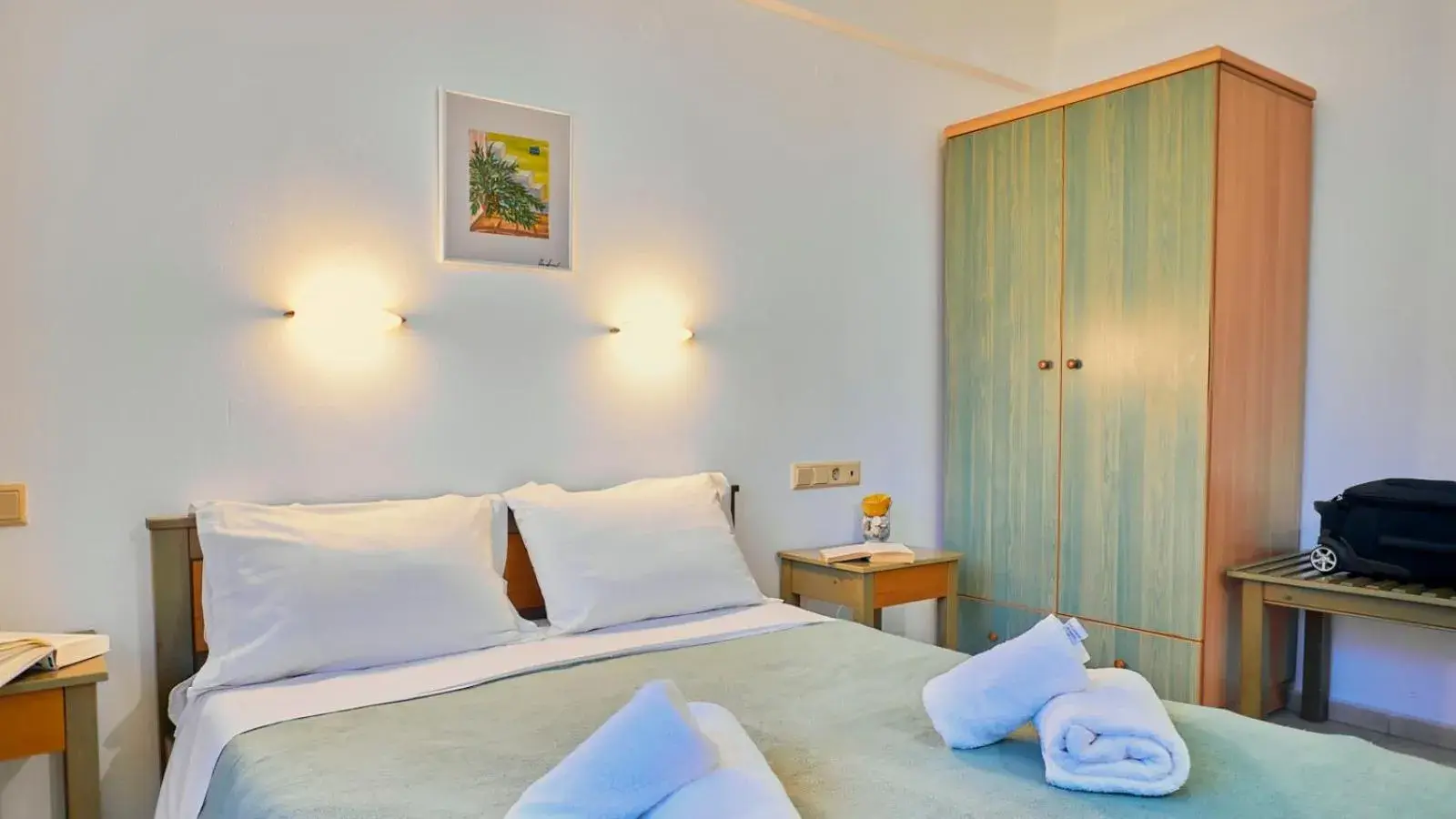 Bedroom, Bed in Dionysos Apartments & Studios Bedroom, Bed in Dionysos Apartments & Studios