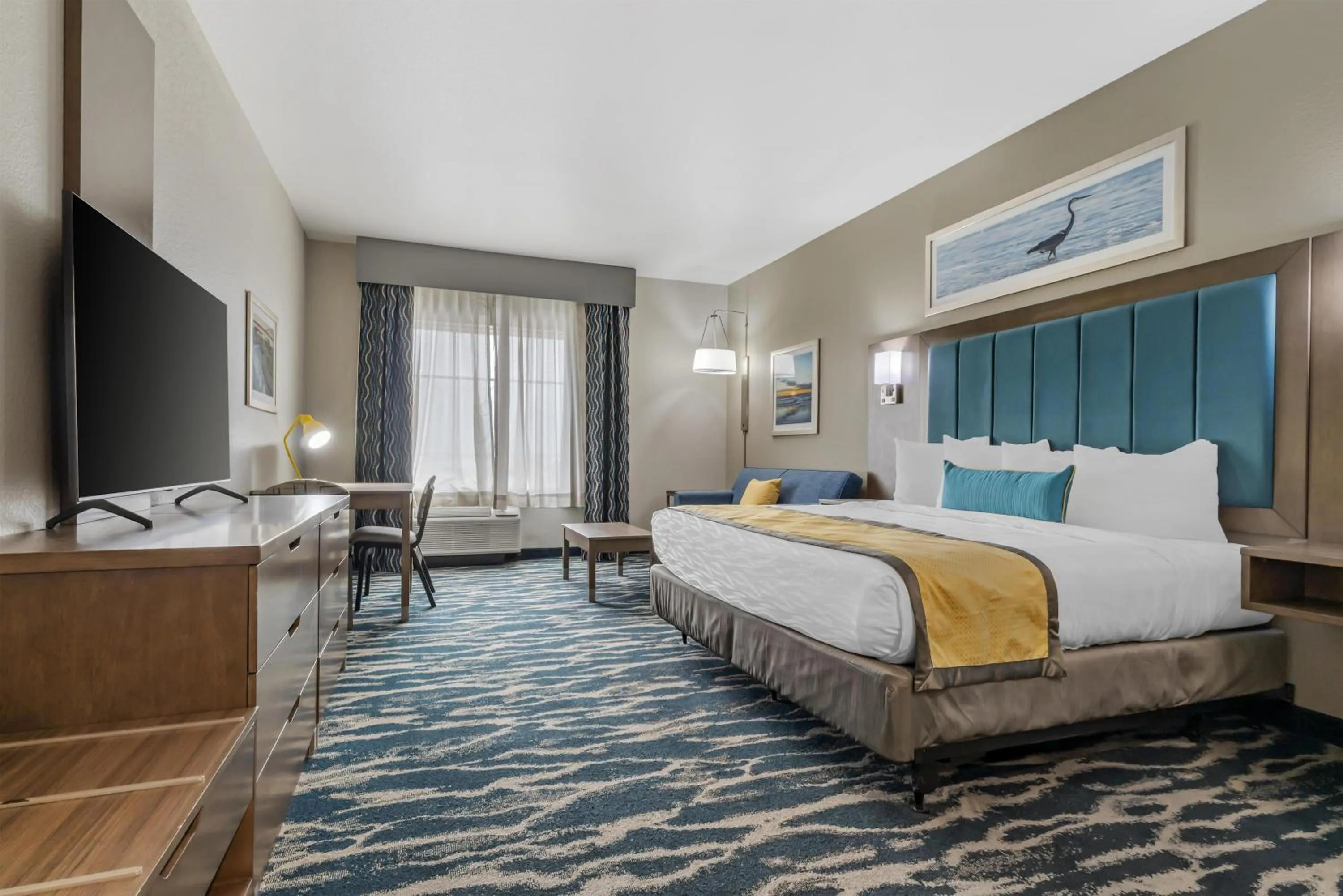 Bedroom, Bed in Executive Residency by Best Western Corpus Christi