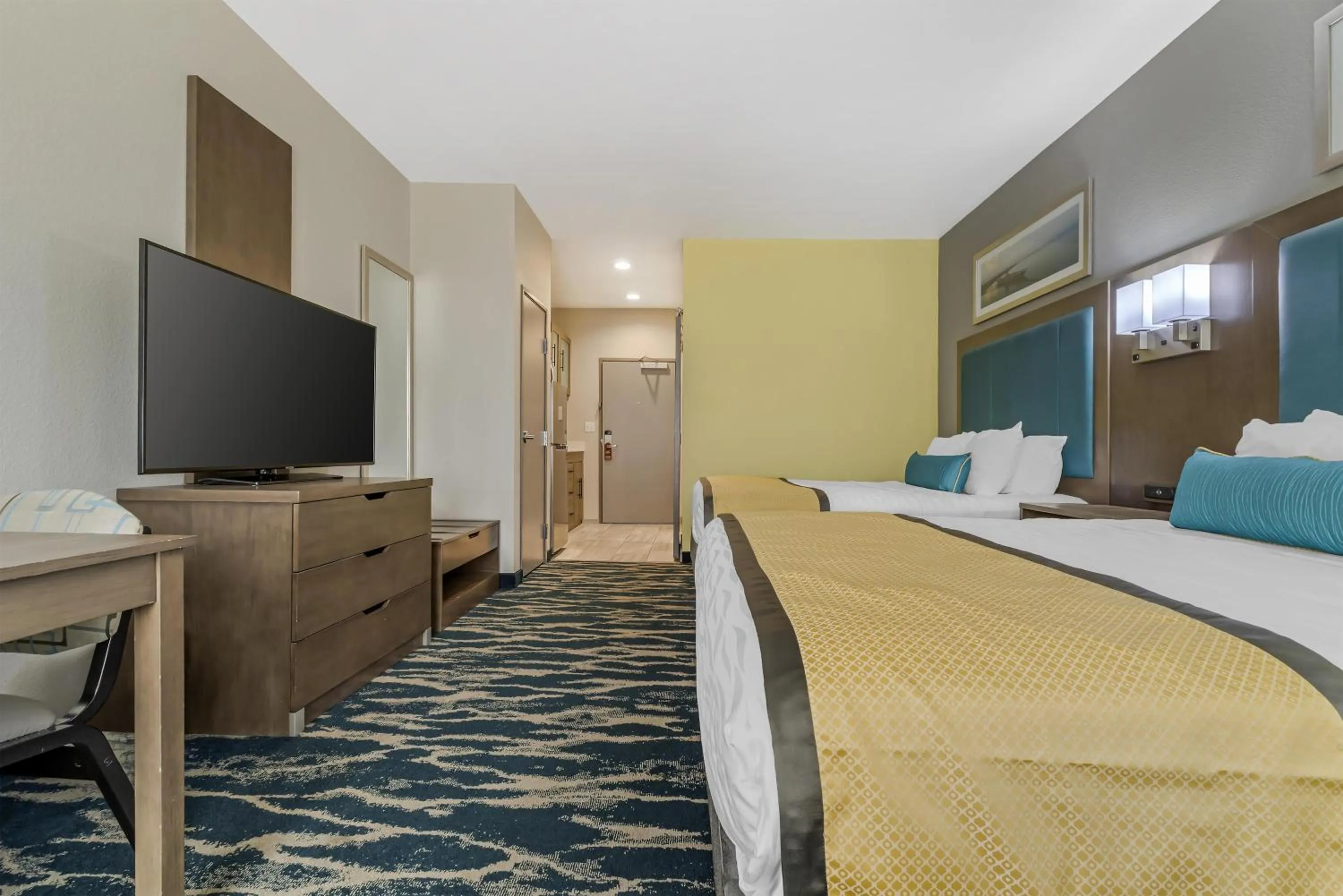 Bedroom, Bed in Executive Residency by Best Western Corpus Christi