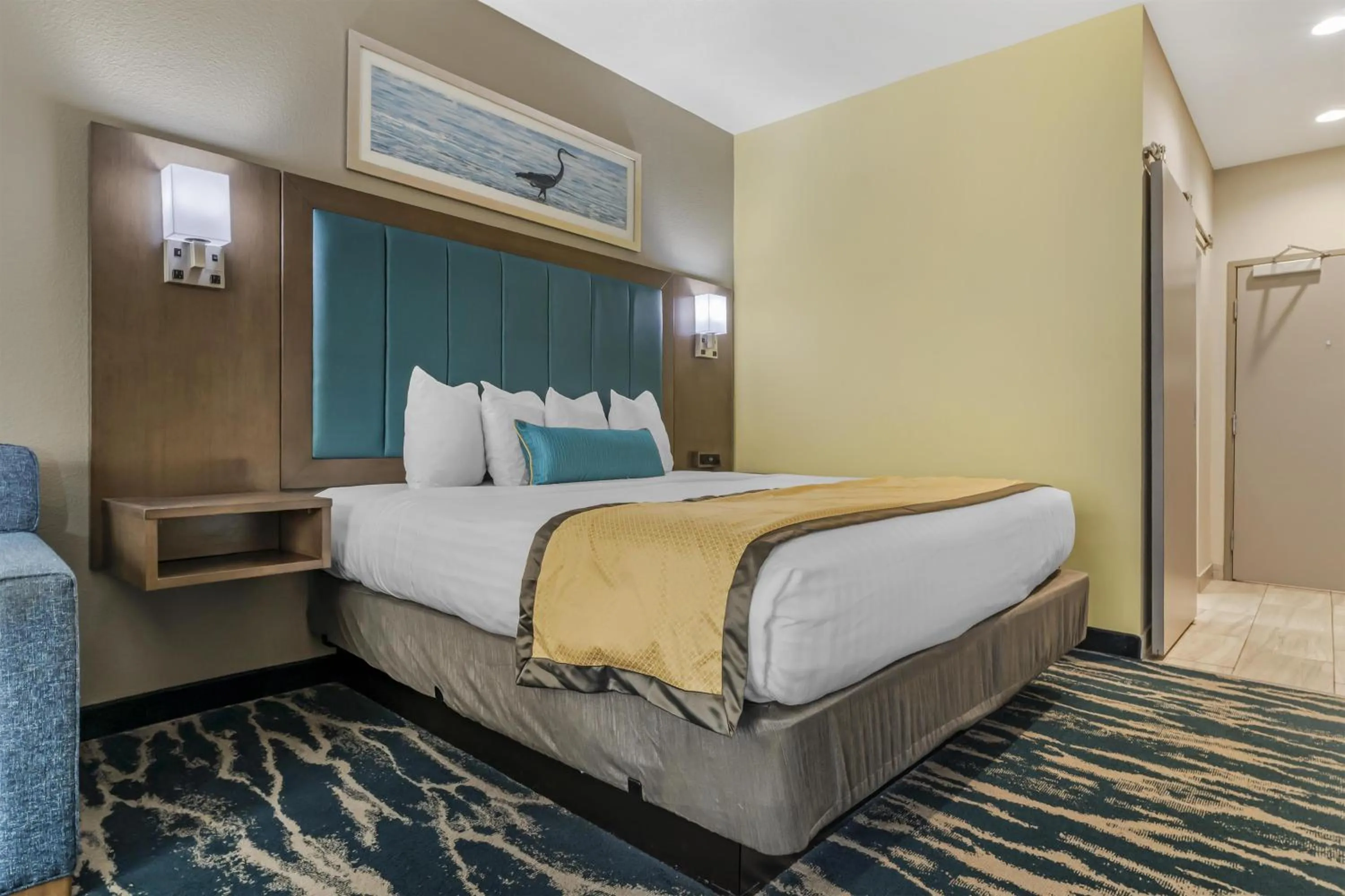 Bedroom, Bed in Executive Residency by Best Western Corpus Christi
