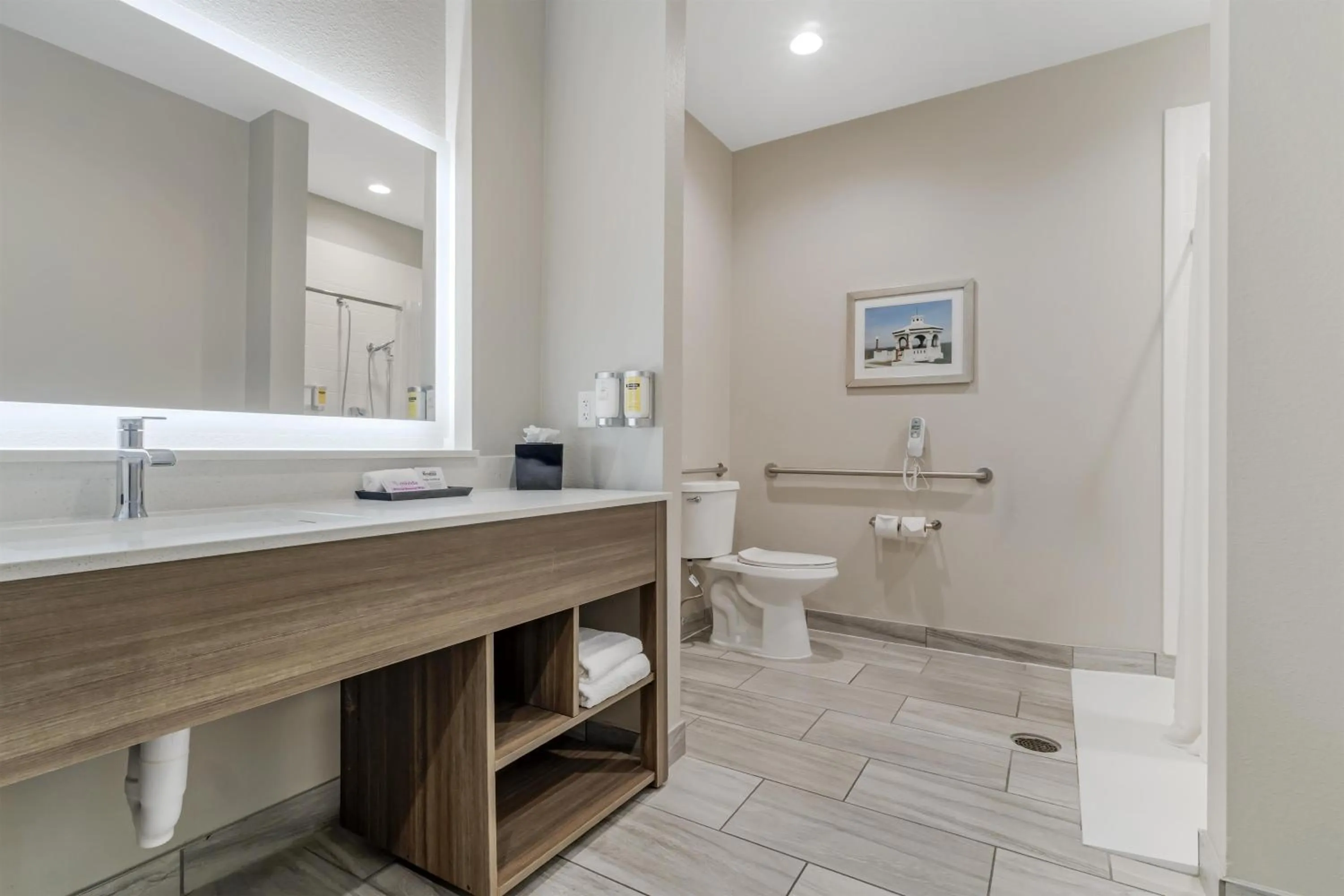 Bathroom in Executive Residency by Best Western Corpus Christi