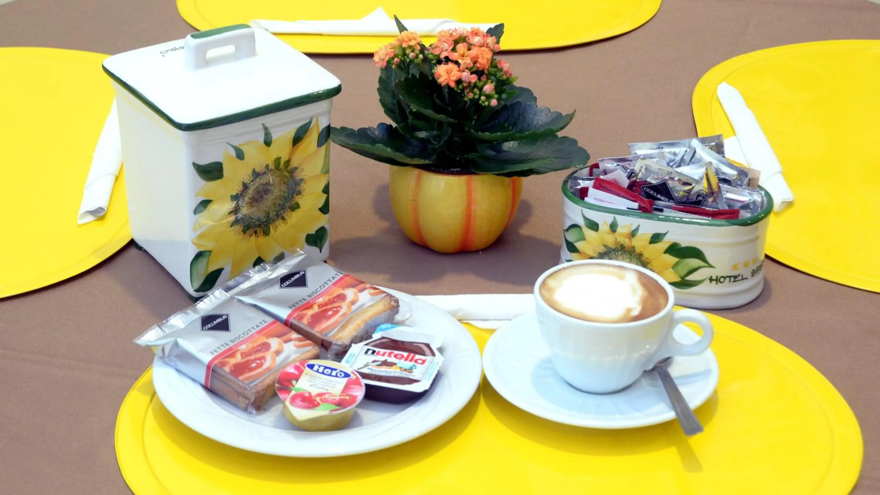 Food and drinks in Hotel SABO'