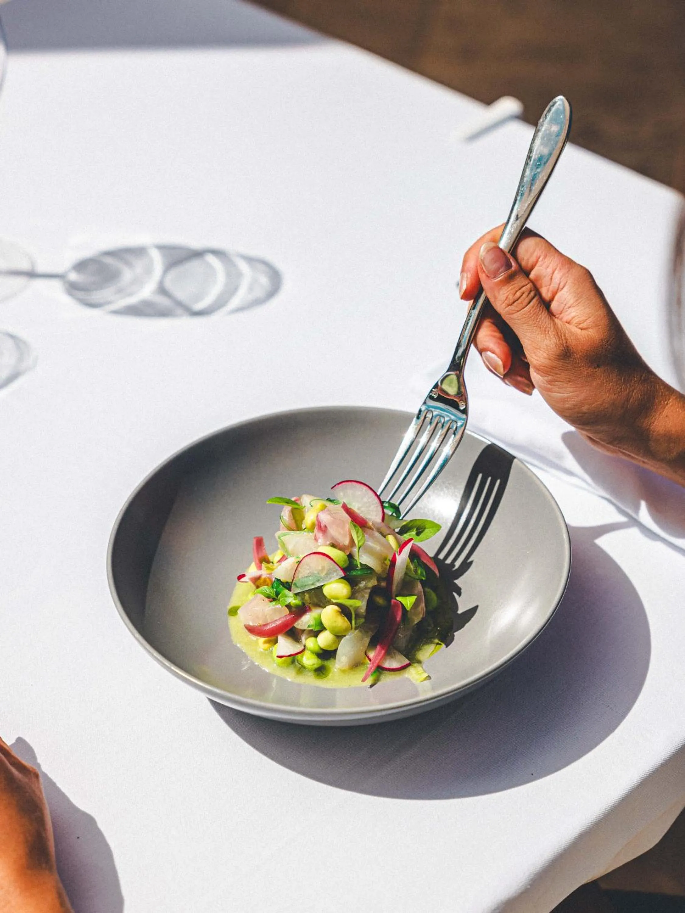 Restaurant/places to eat in Hôtel La Mandarine