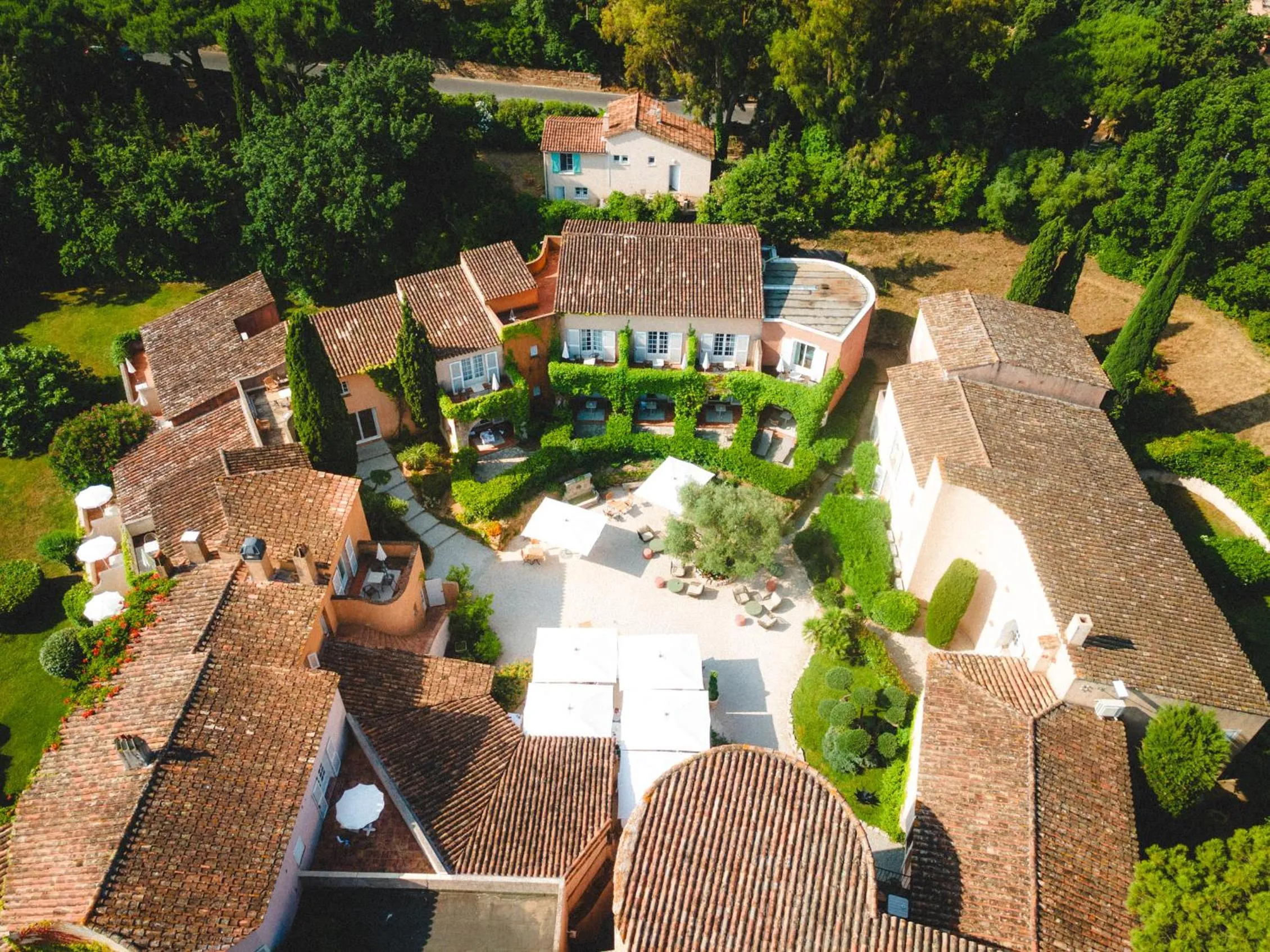 Garden in Hôtel La Mandarine