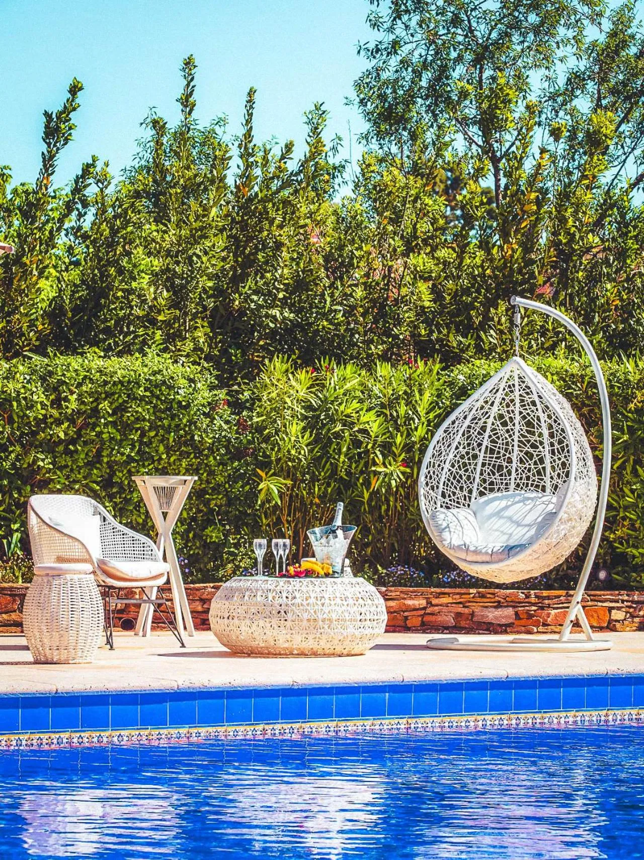 Swimming pool in Hôtel La Mandarine