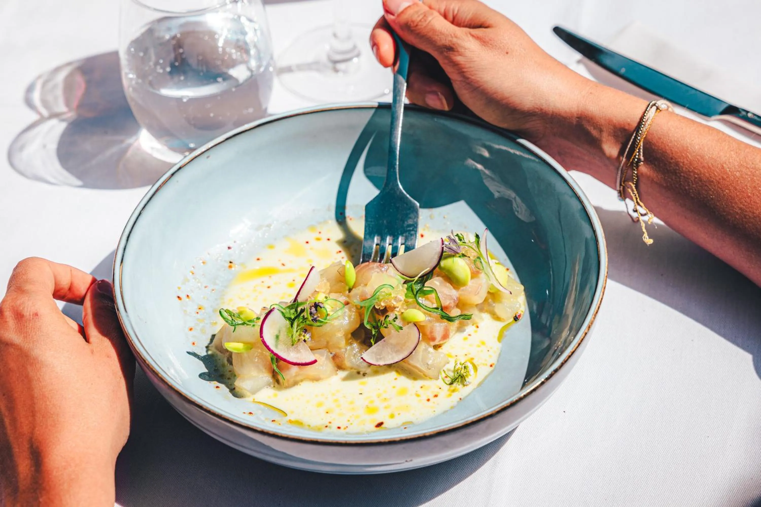 Restaurant/places to eat in Hôtel La Mandarine