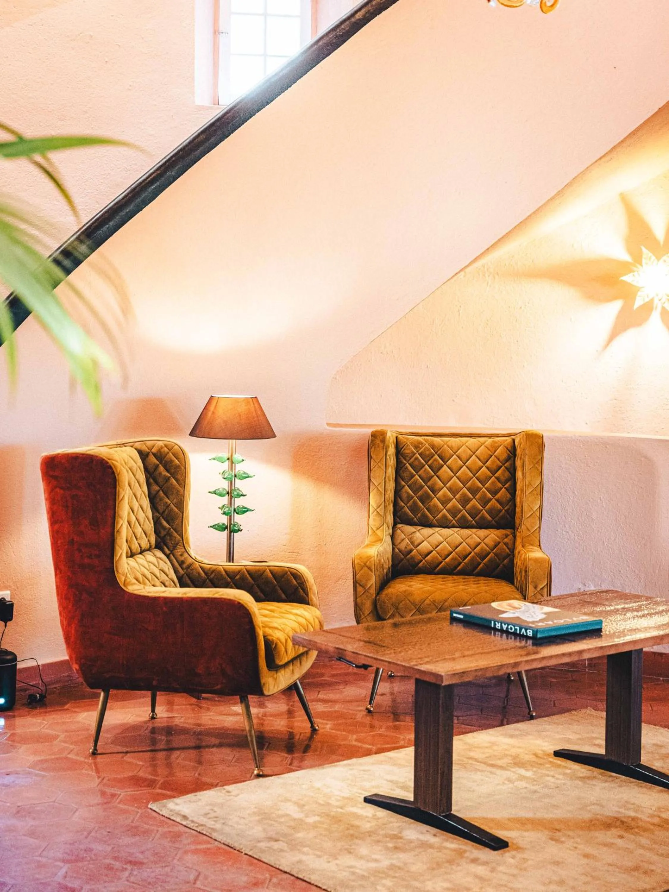 Living room in Hôtel La Mandarine