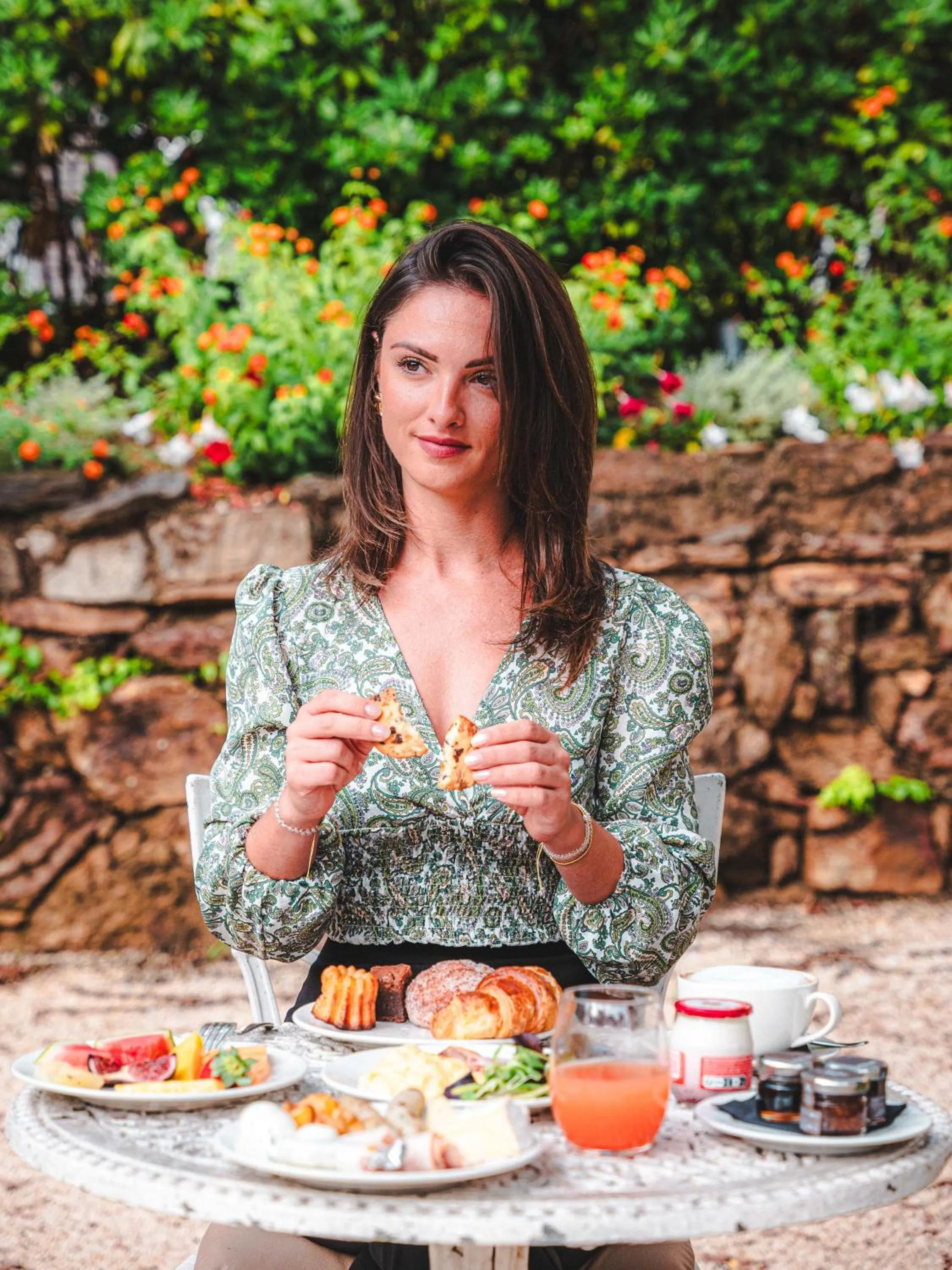 Buffet breakfast in Hôtel La Mandarine