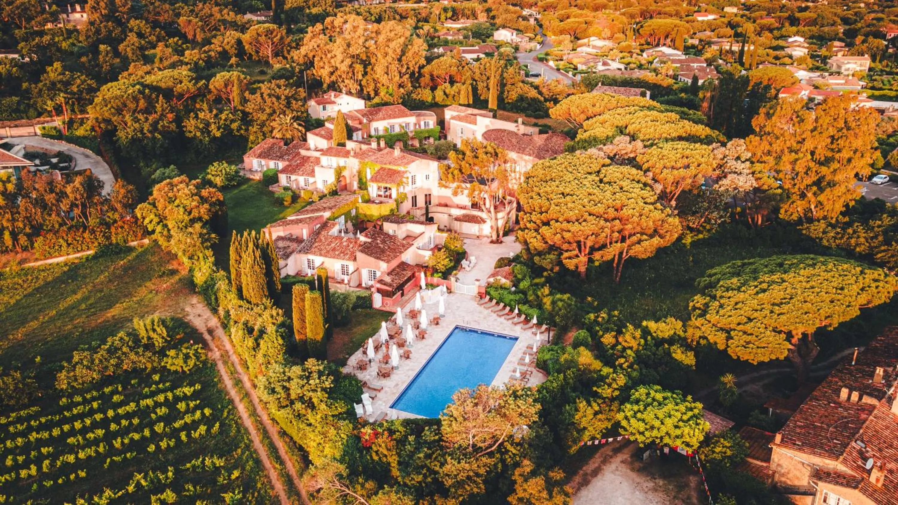 Bird's eye view in Hôtel La Mandarine