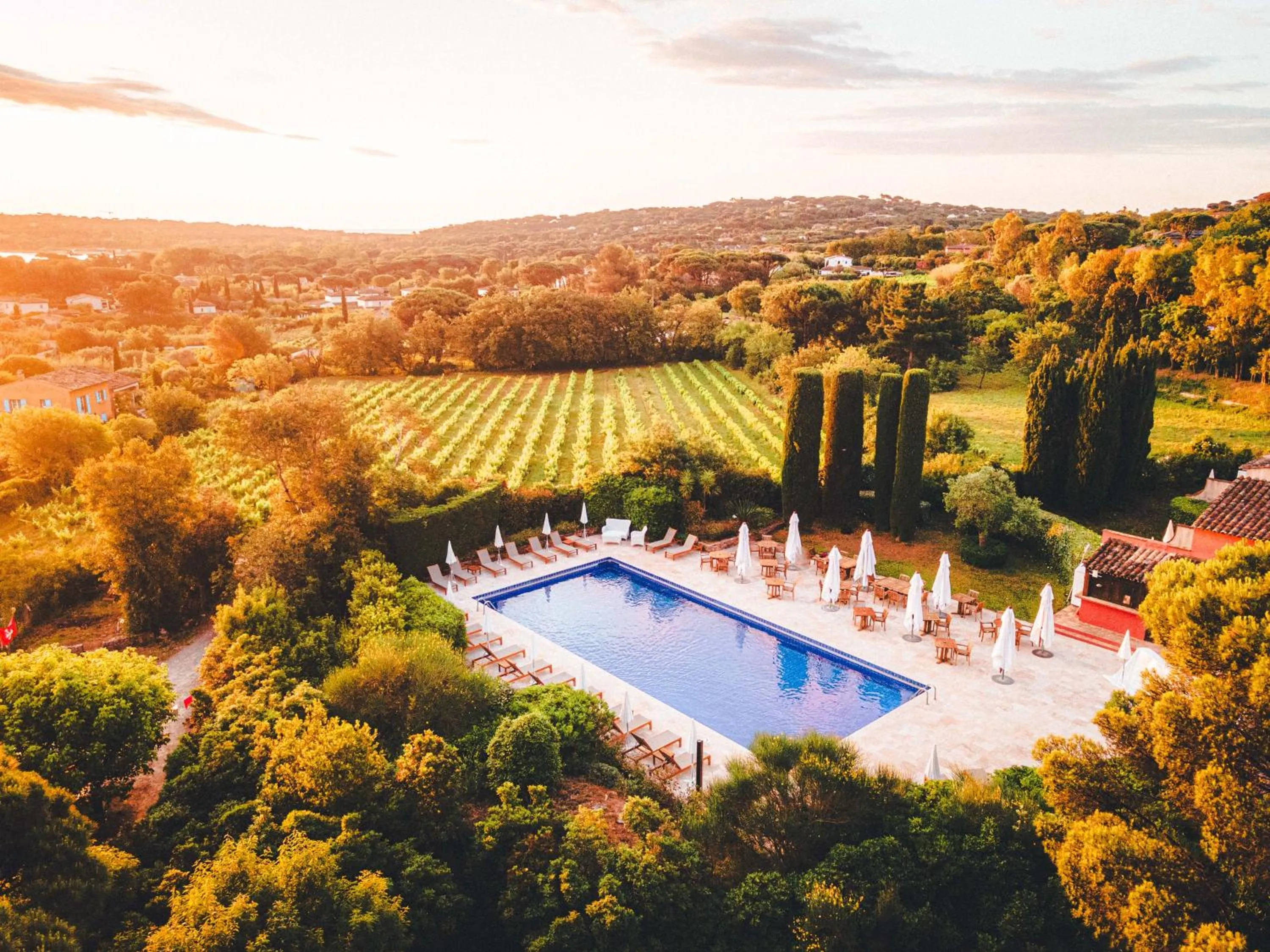 Swimming pool in Hôtel La Mandarine