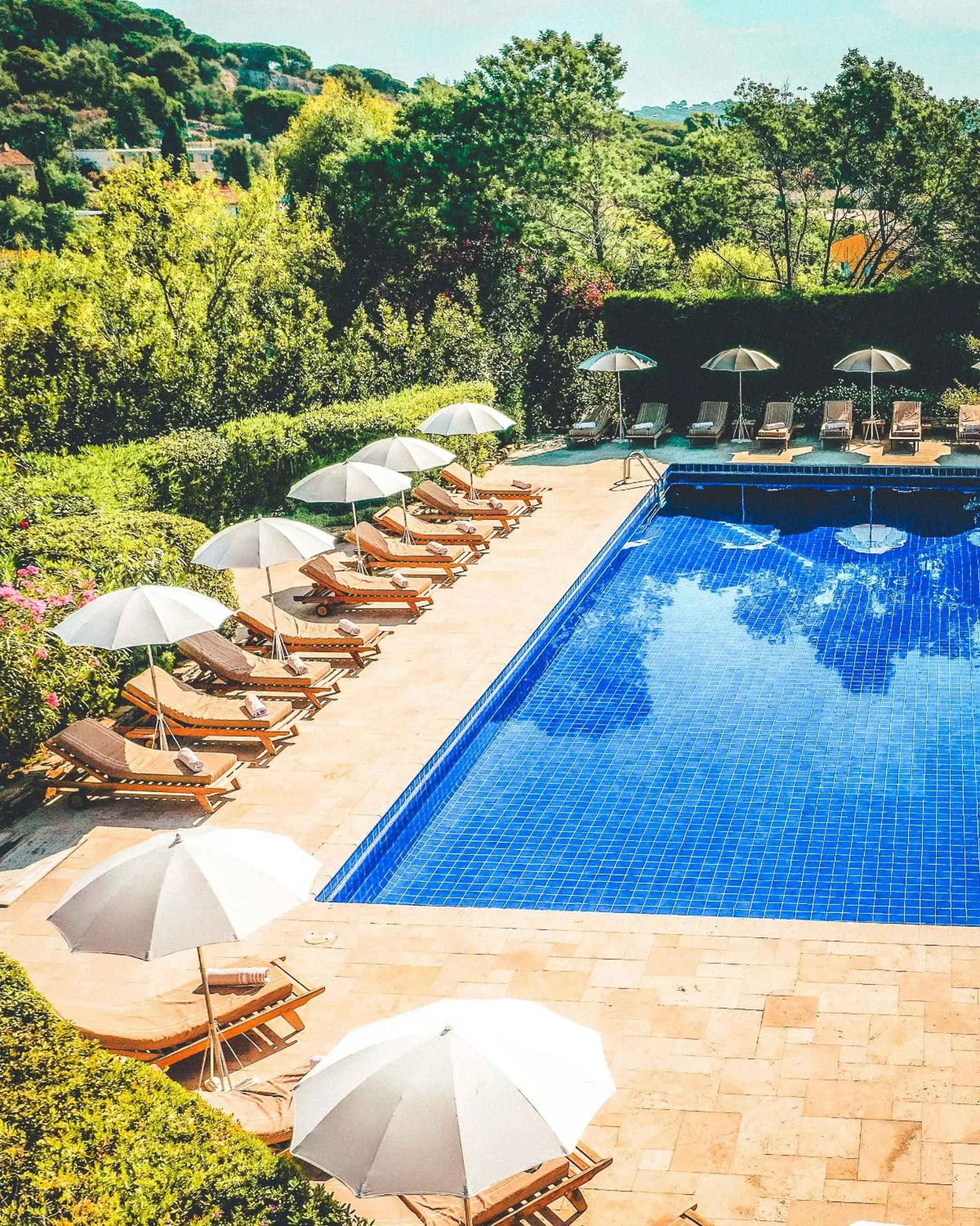 Swimming pool in Hôtel La Mandarine