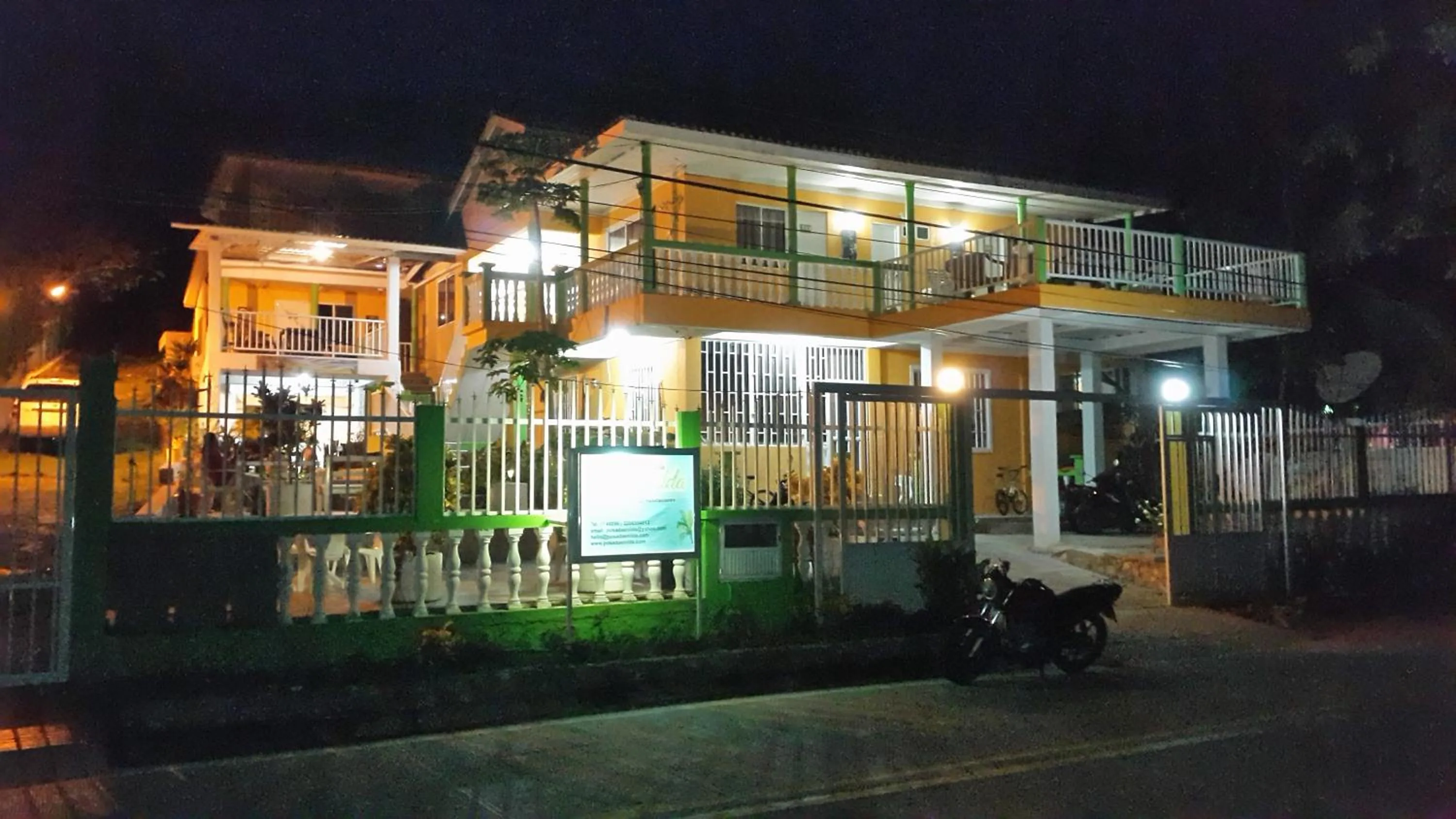 Property building in Hotel Posada Enilda