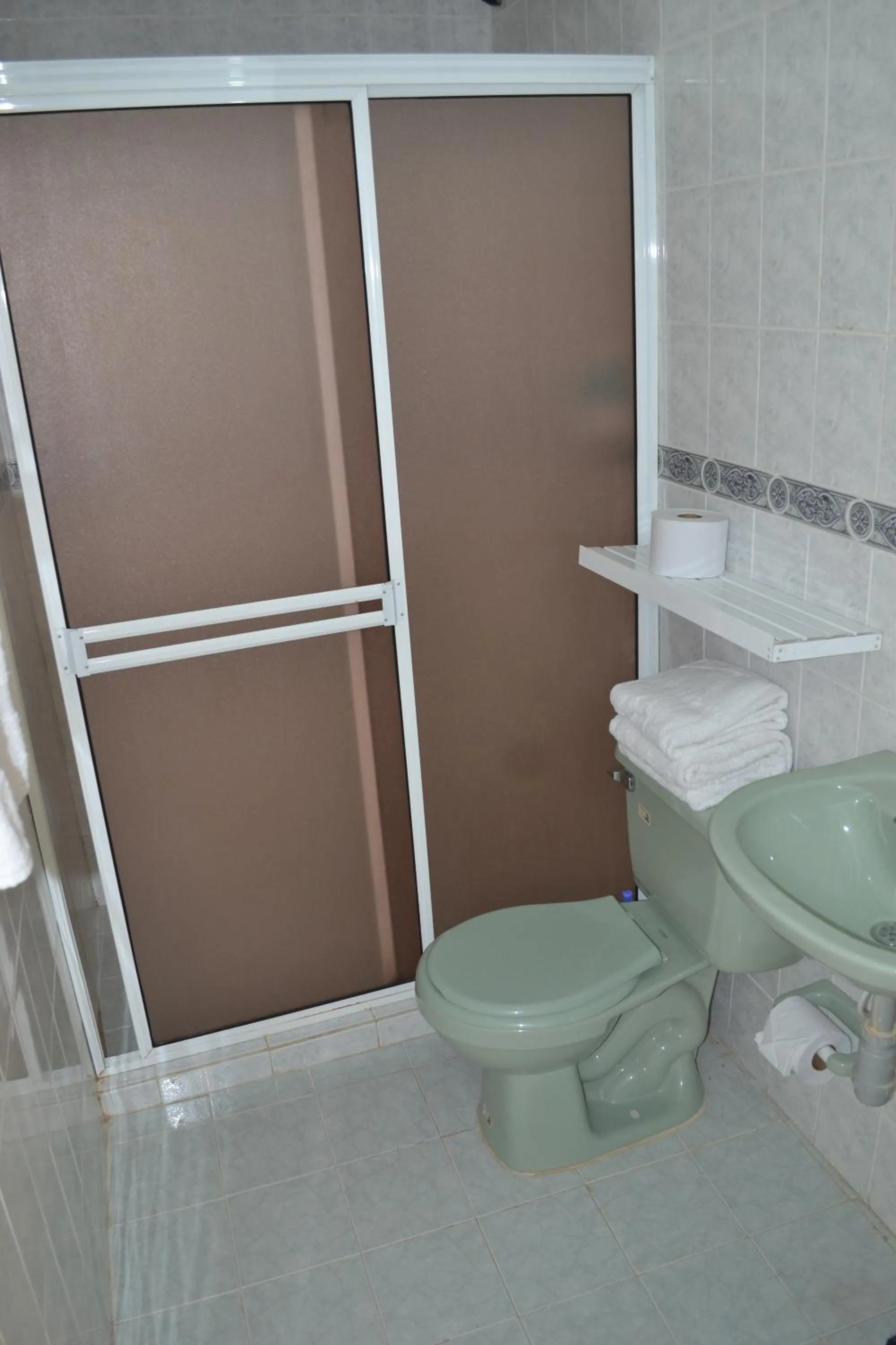 Bathroom in Hotel Posada Enilda