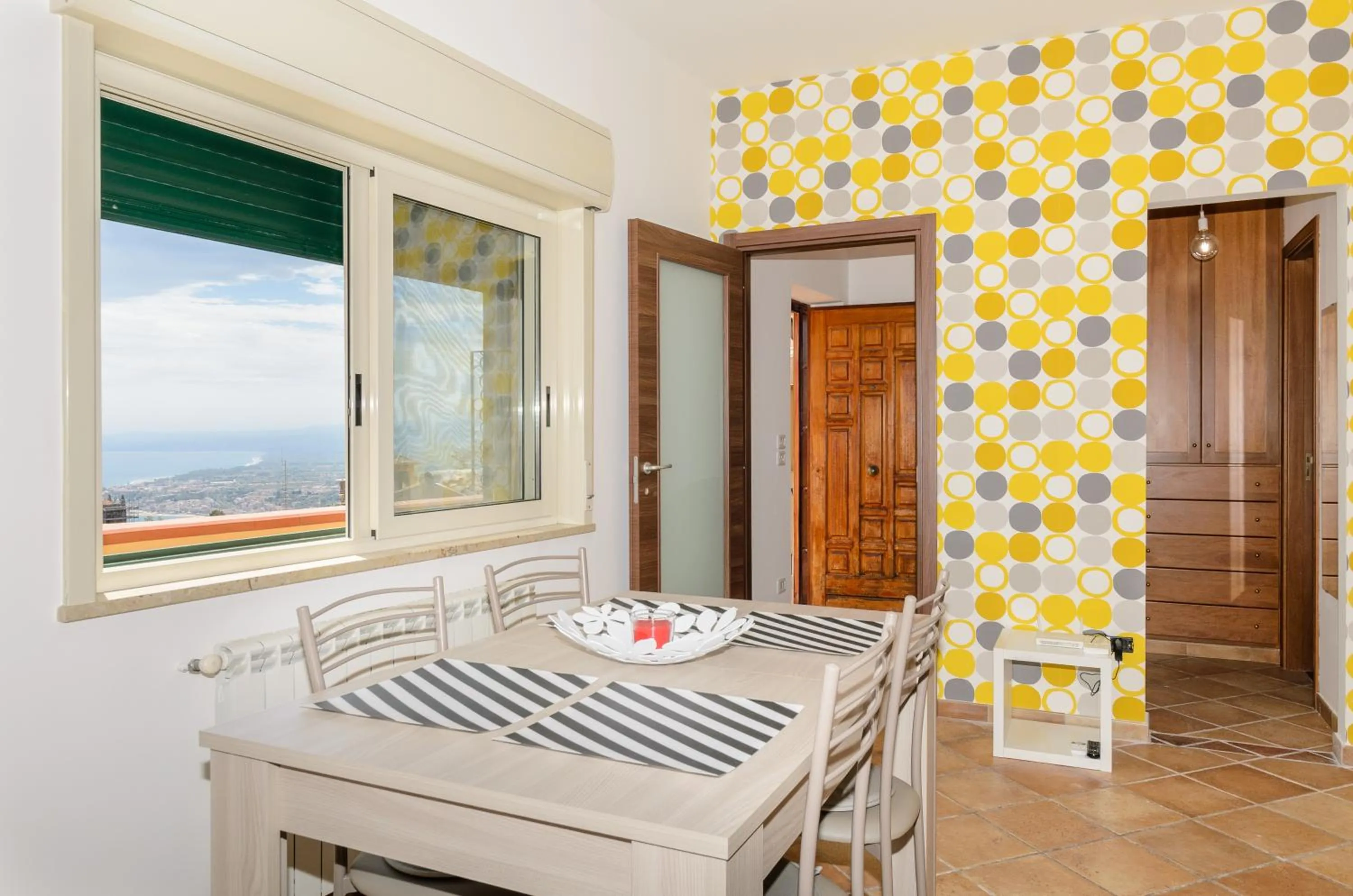 Living room in Sunset Holiday Home Taormina