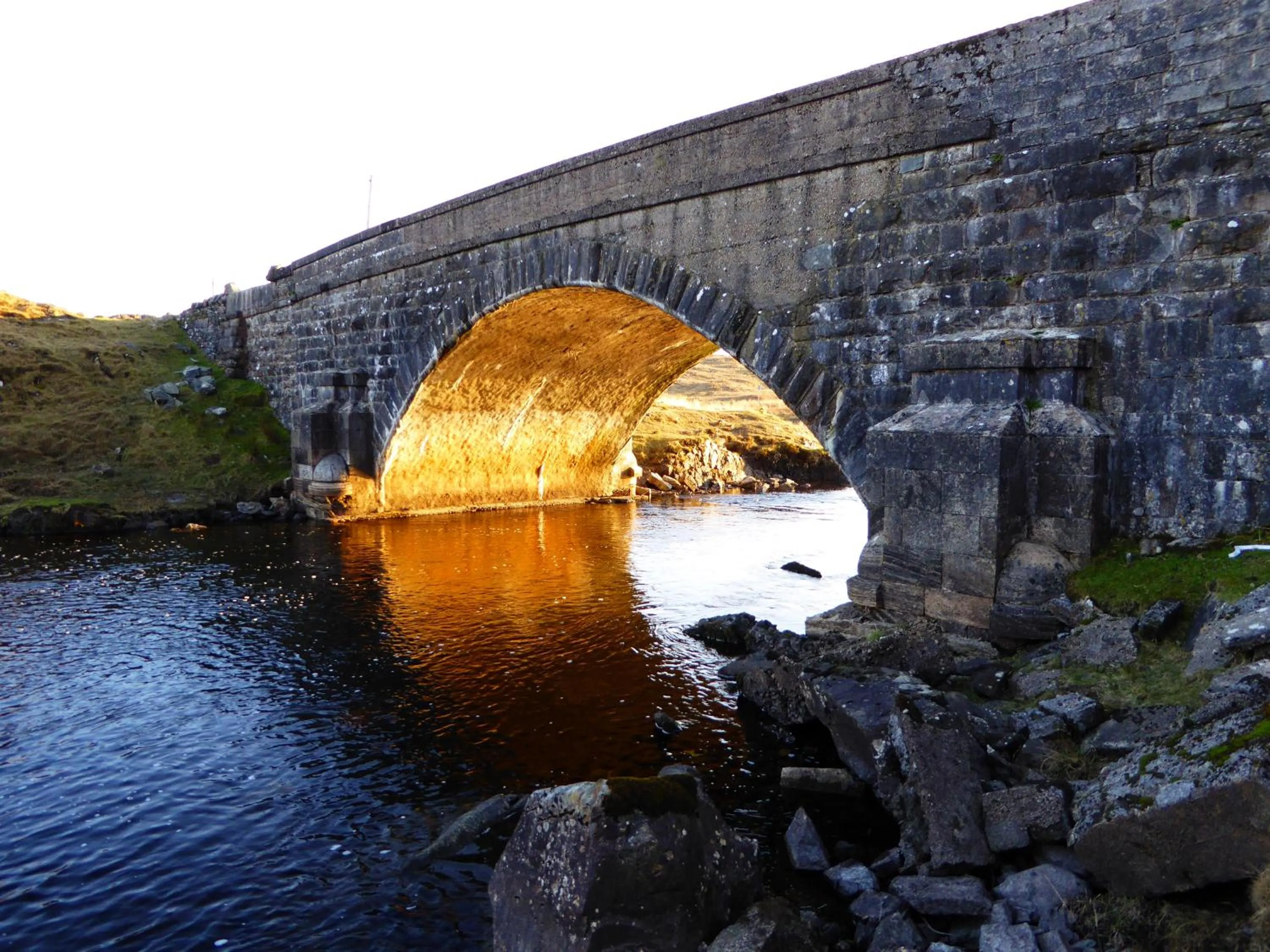 Natural landscape in Camillaun Lodge with Lough Corrib Boat Hire