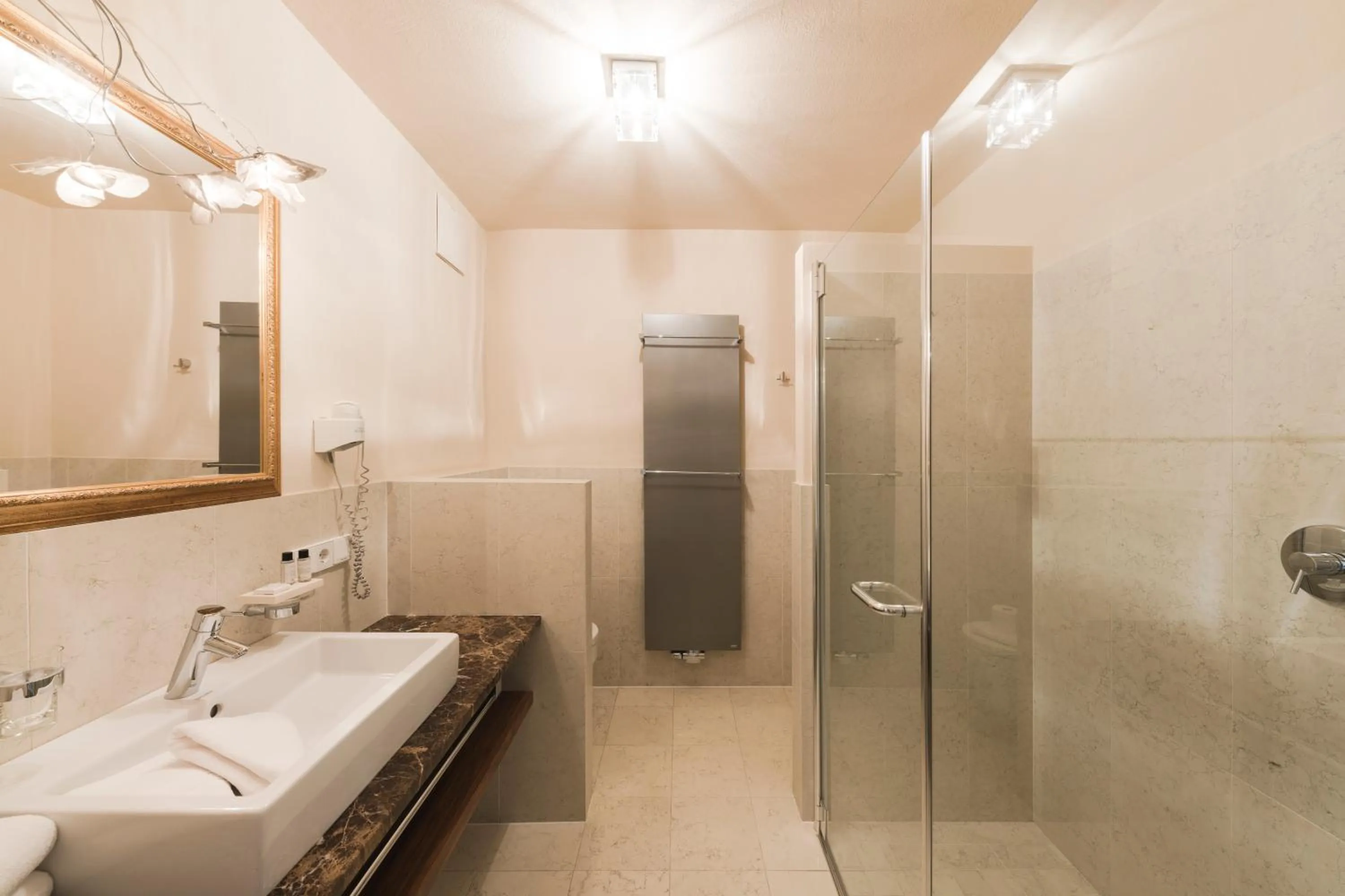 Shower in Hotel Residence Pernhof