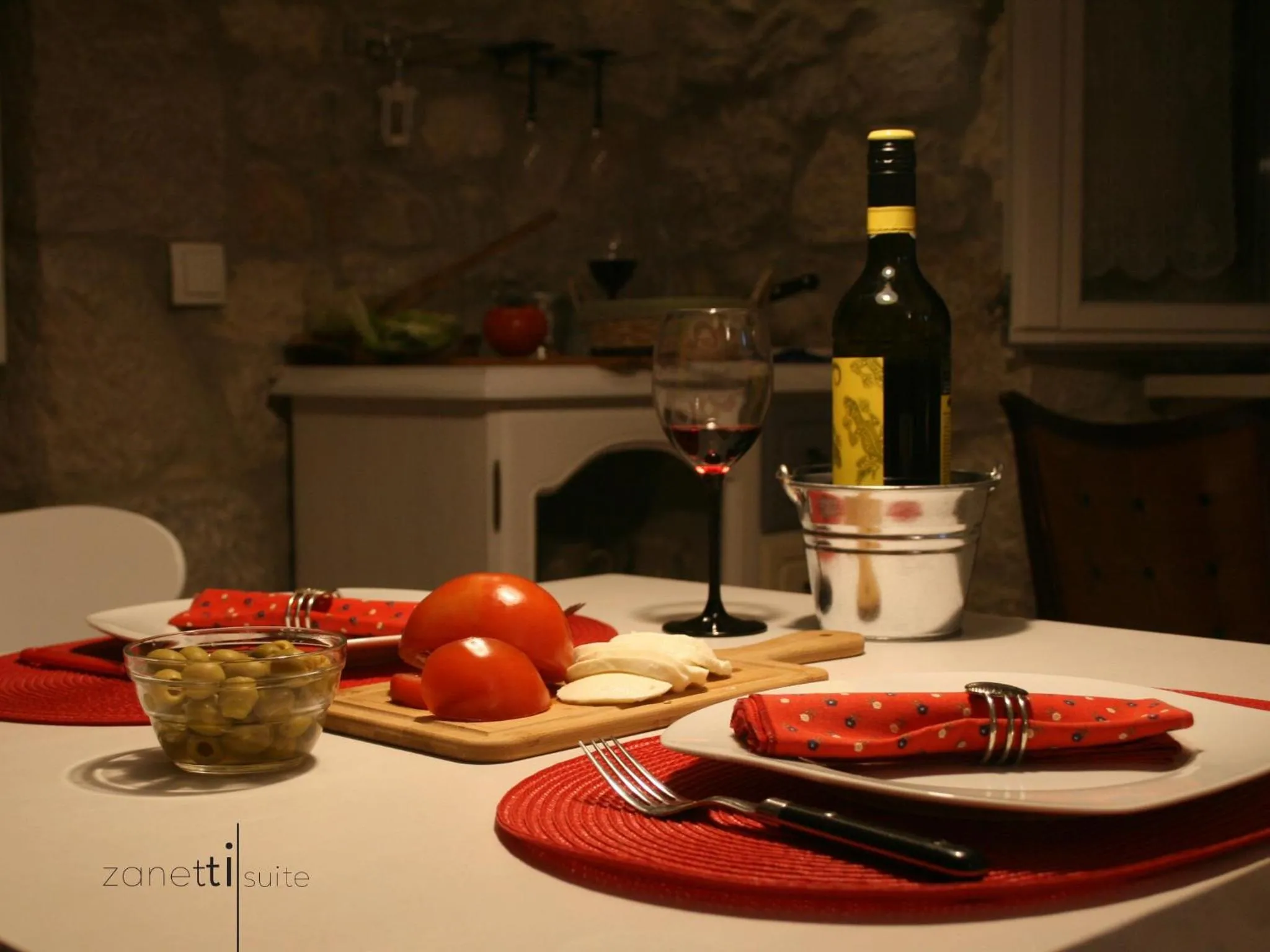 Dining area in Old City Center Suite