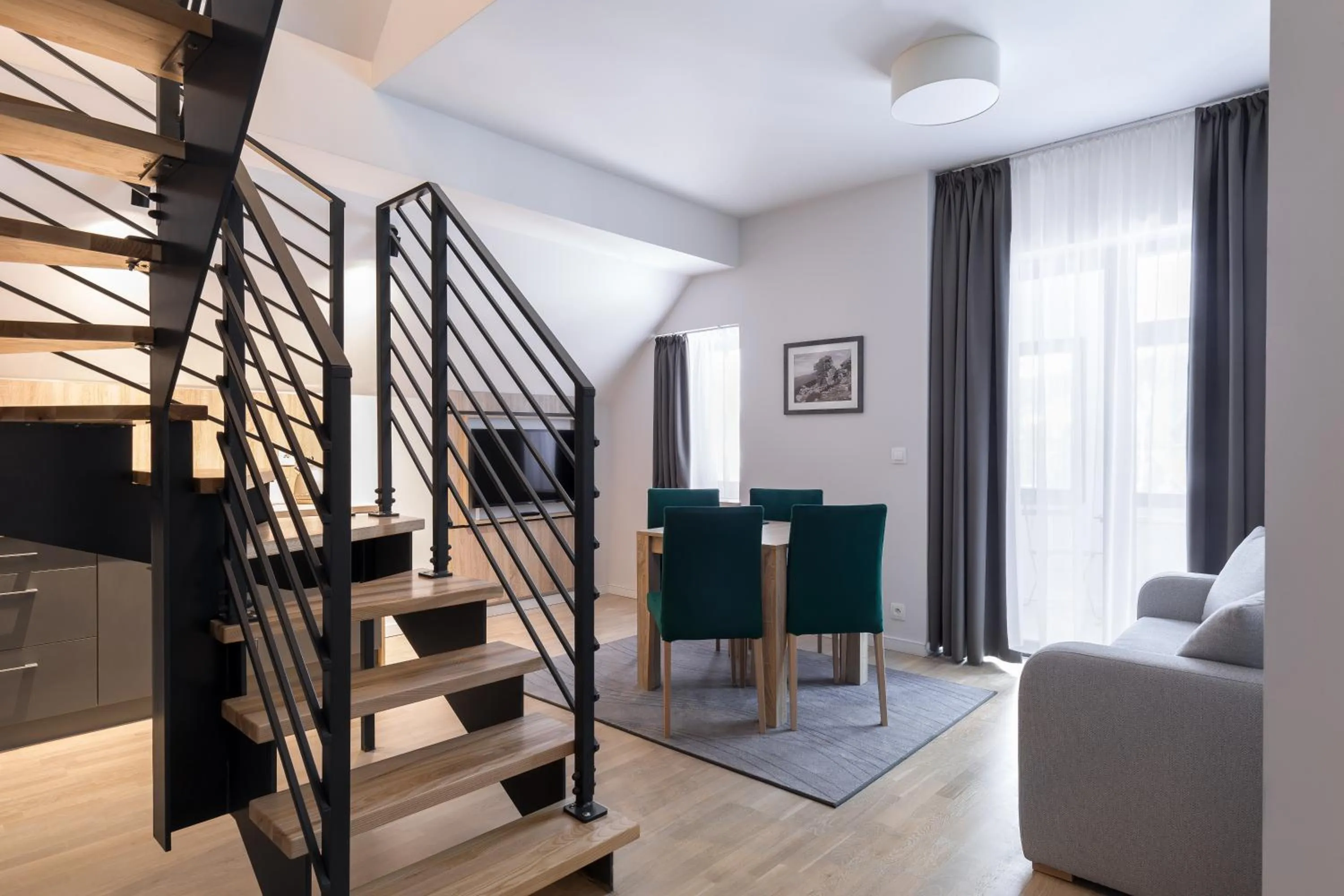 Photo of the whole room in Green Apartments