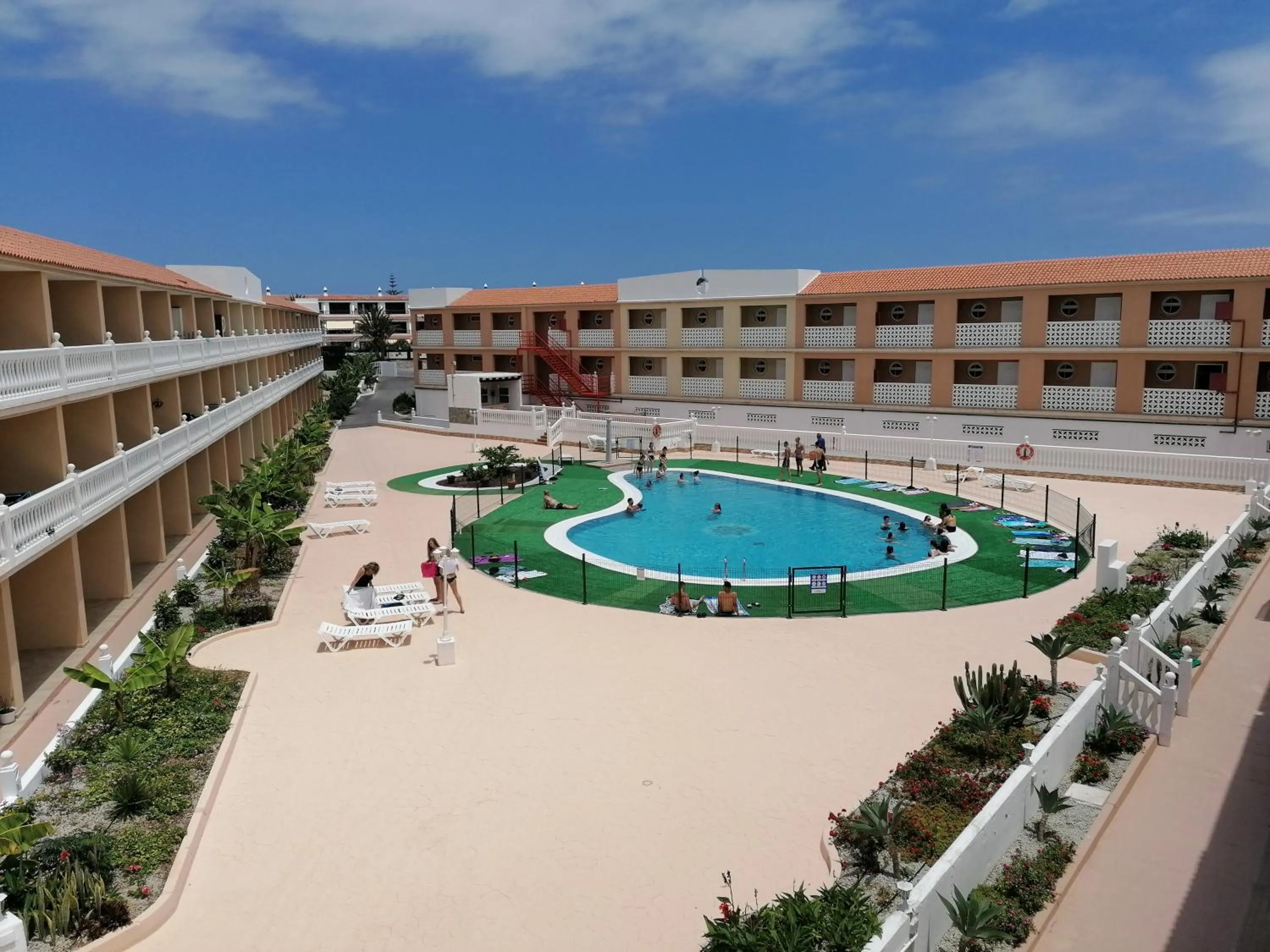 Pool View in Apartamentos Parque Carolina
