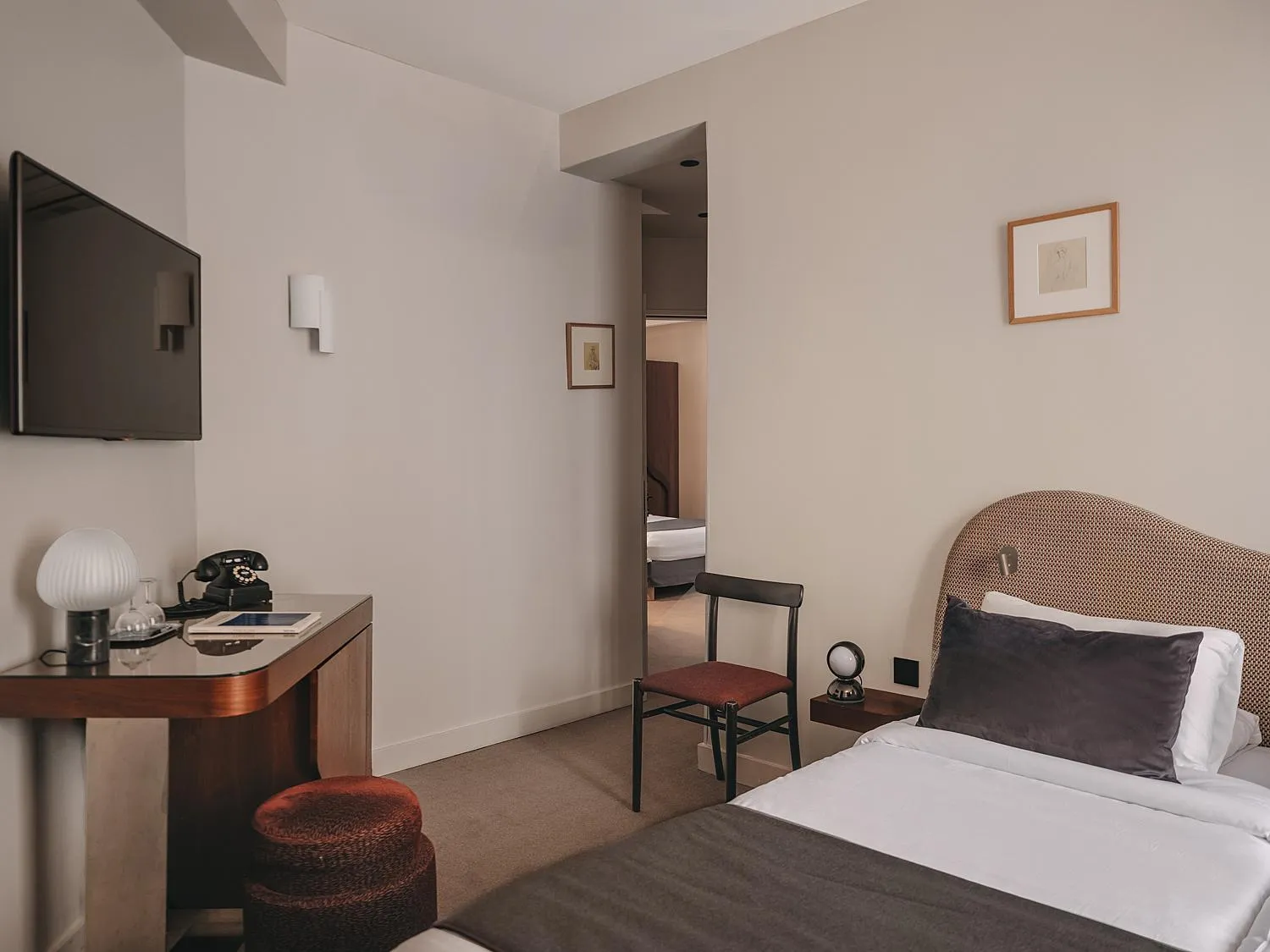 Bedroom, Bed in Hôtel Belloy