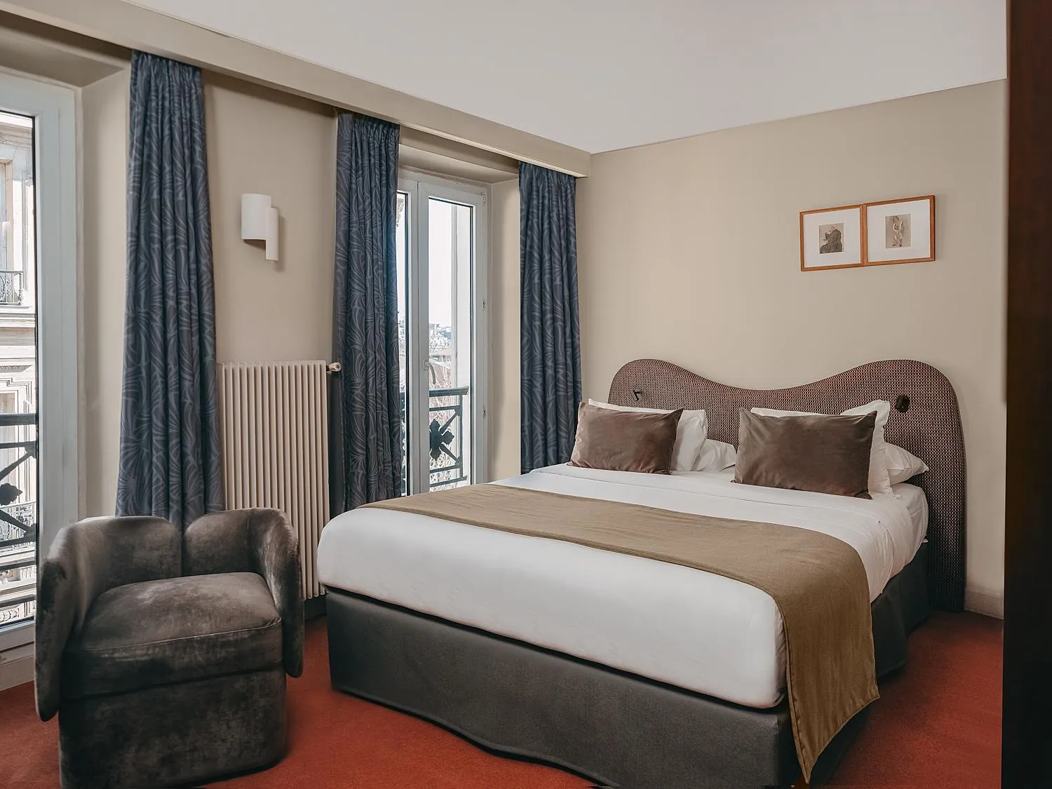 Bedroom, Bed in Hôtel Belloy