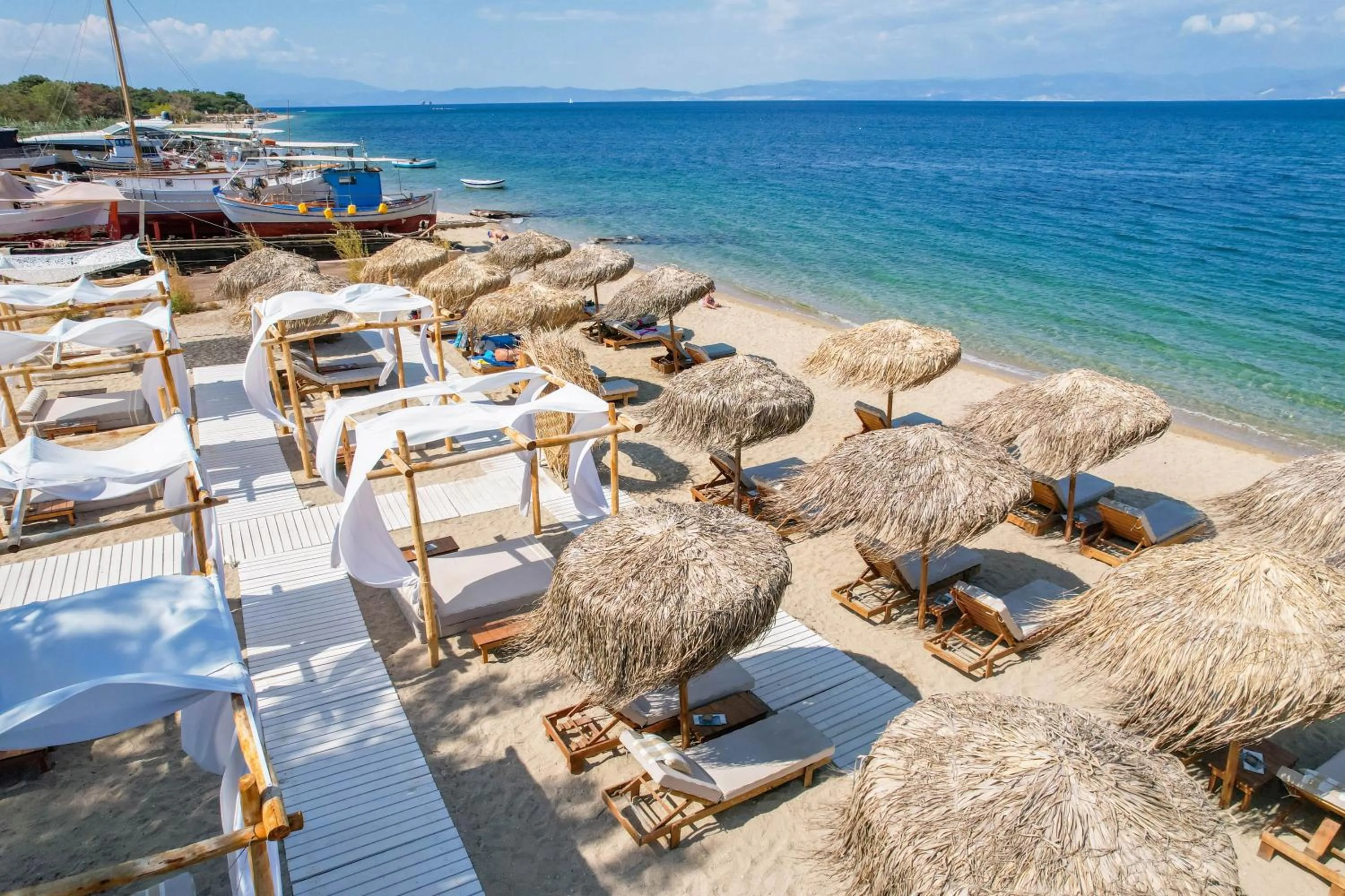 Beach in Elektra Comfort Hotel by Del Mare