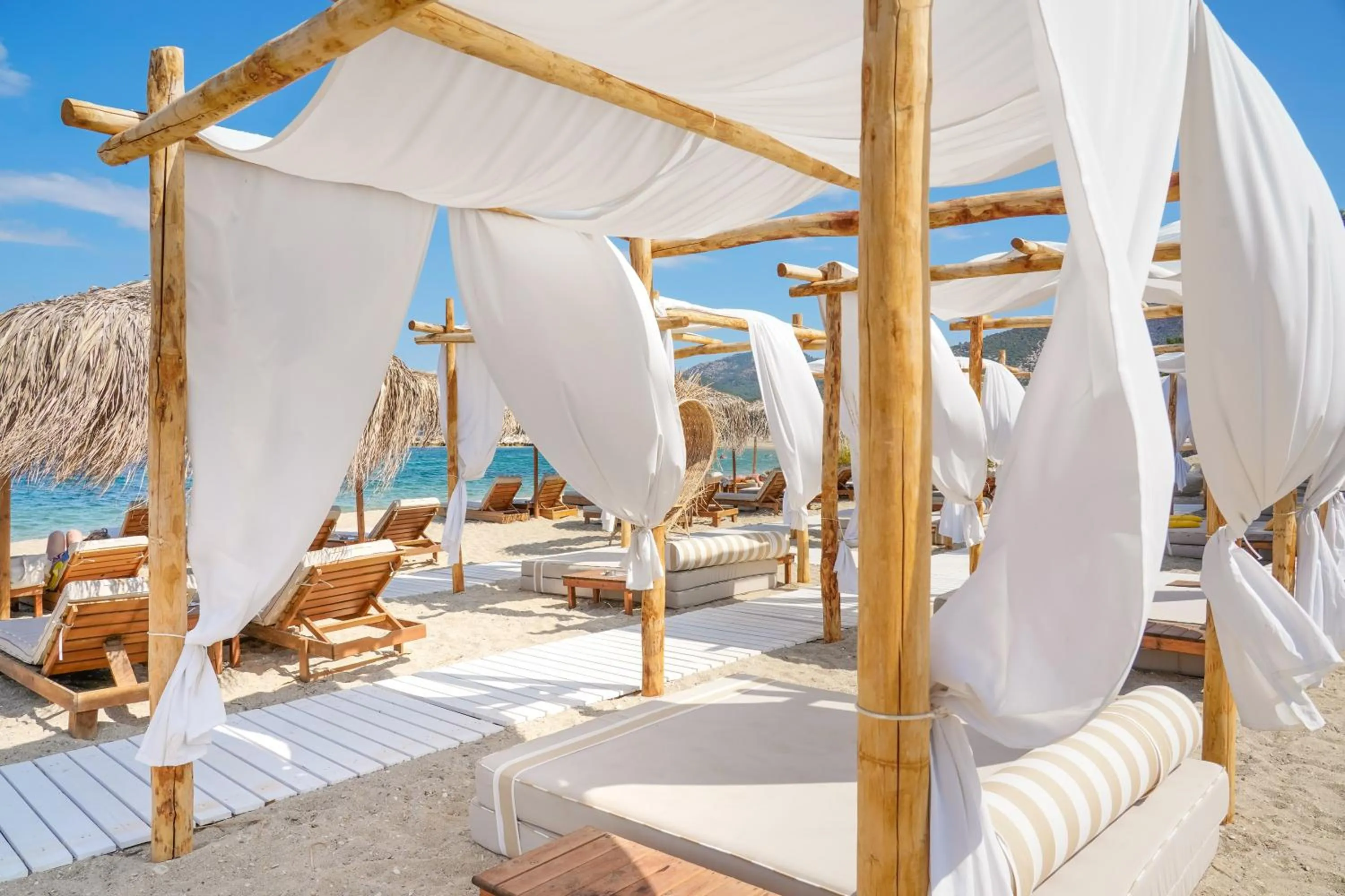 Beach in Elektra Comfort Hotel by Del Mare