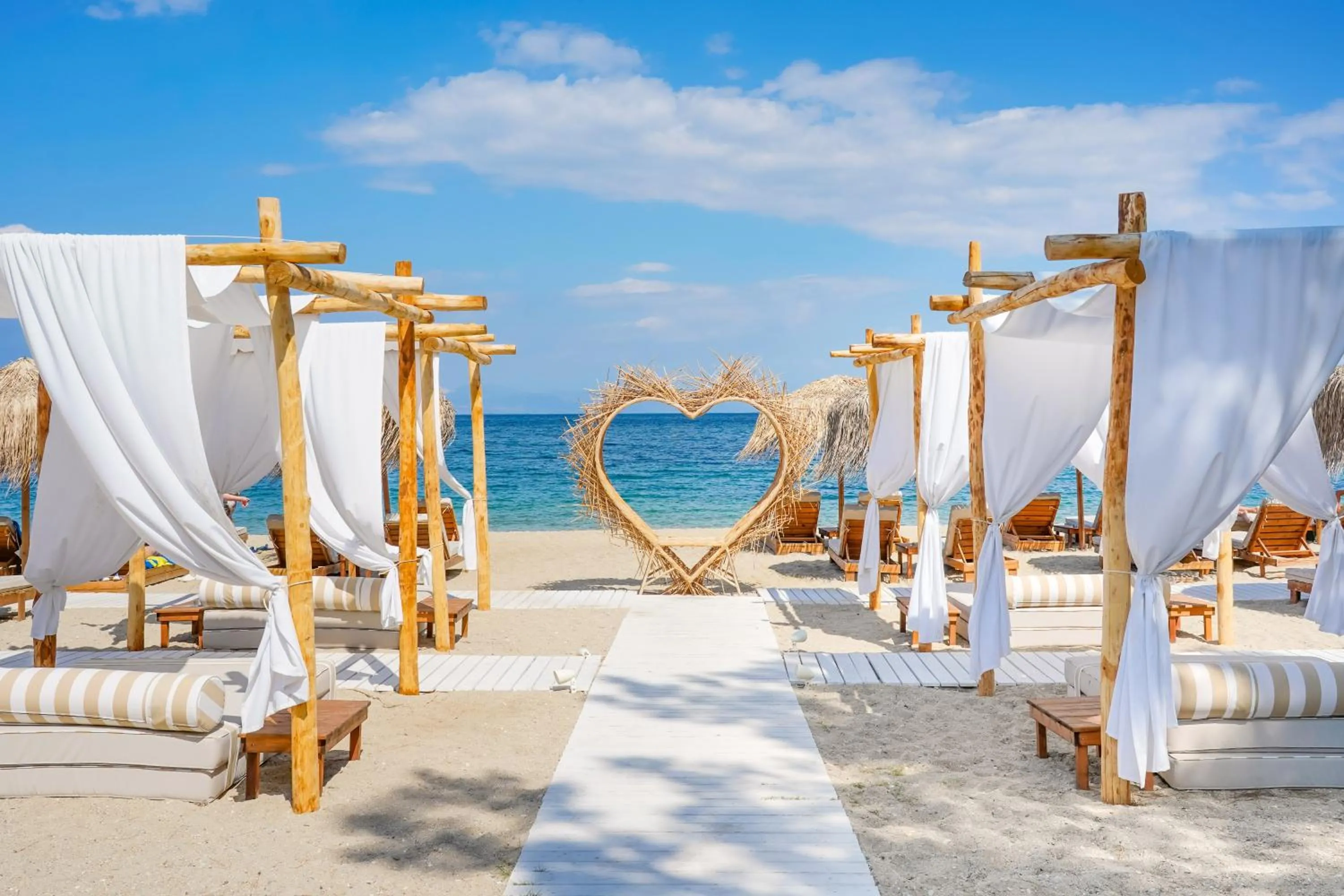 Beach in Elektra Comfort Hotel by Del Mare