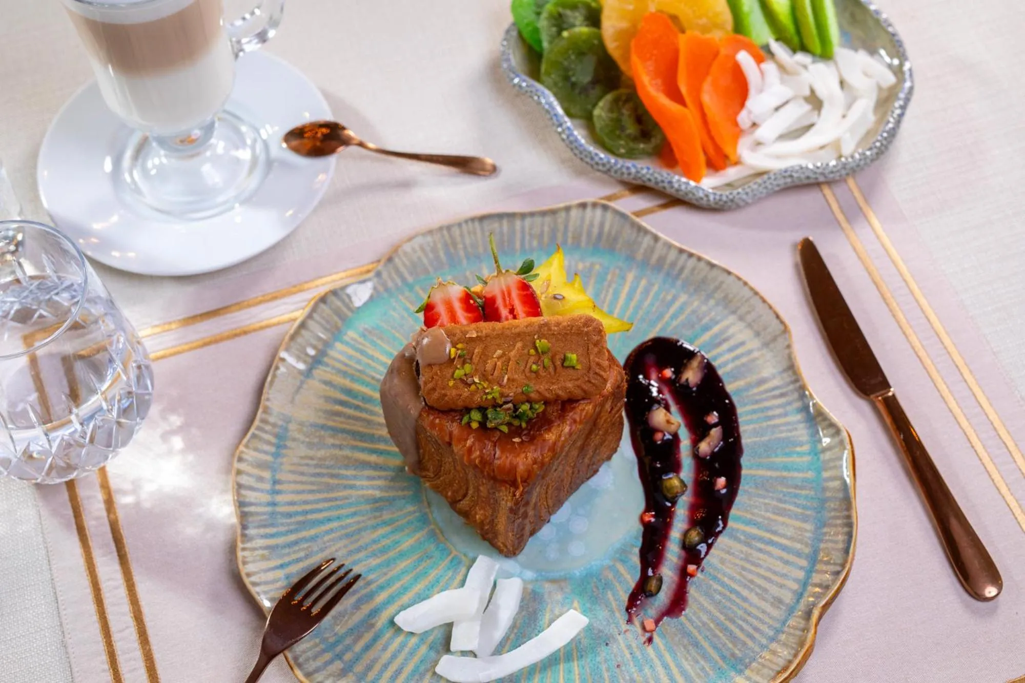 Food and drinks in MFB Tarabya Hotel