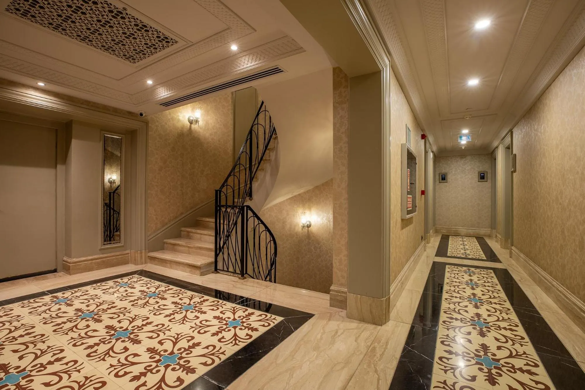 Floor plan in MFB Tarabya Hotel