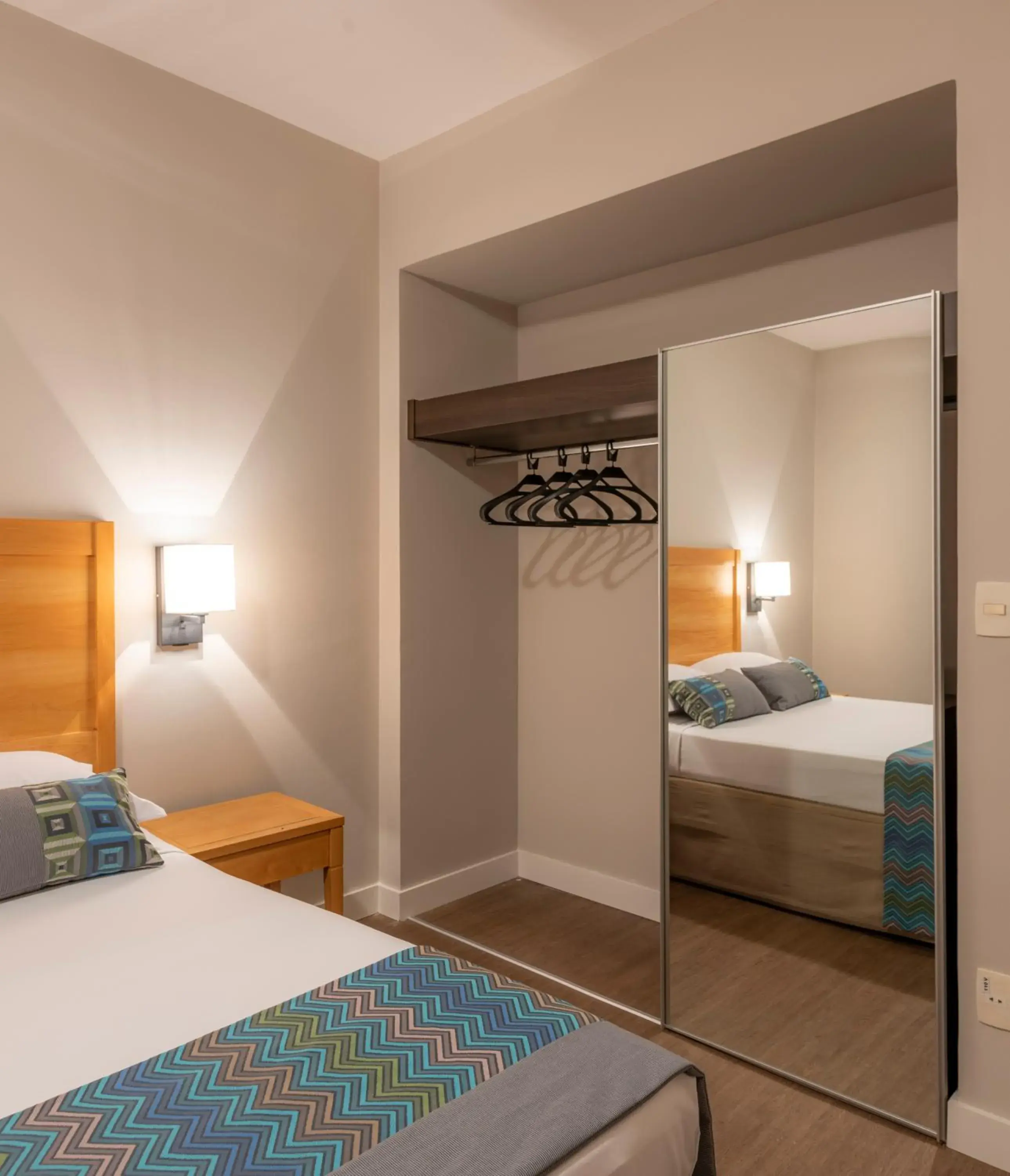 Bedroom, Bed in Monreale Express Glicério Campinas Bedroom, Bed in Monreale Express Glicério Campinas