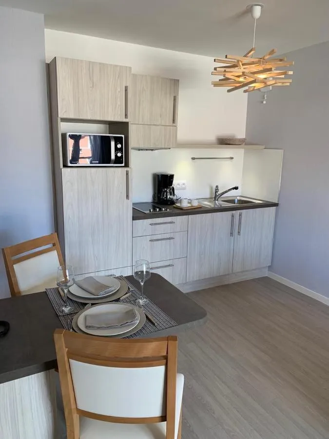Kitchen or kitchenette in Résidence Services Seniors Domitys - Les Safrans