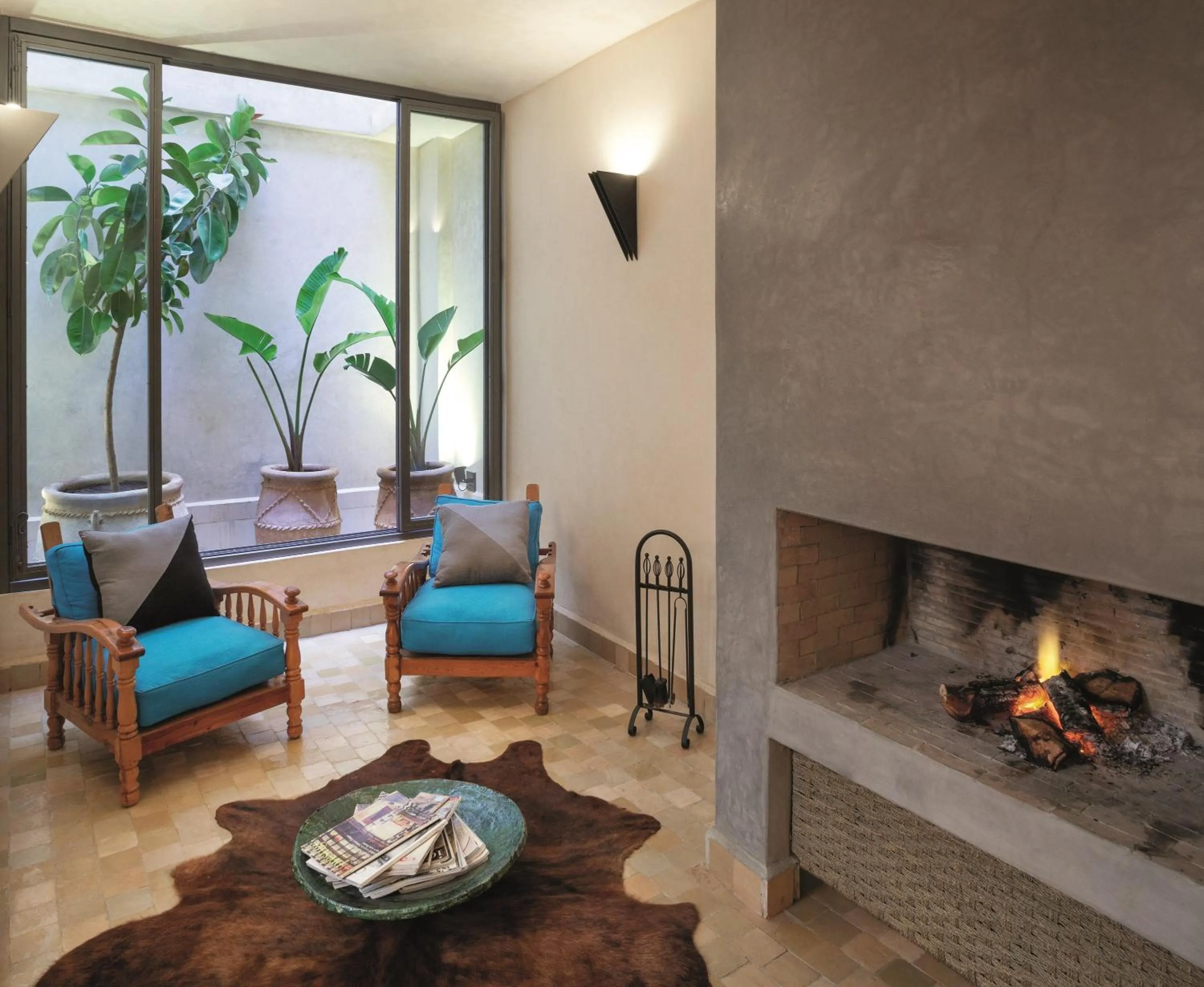 Lobby or reception in Dar Les Sirènes