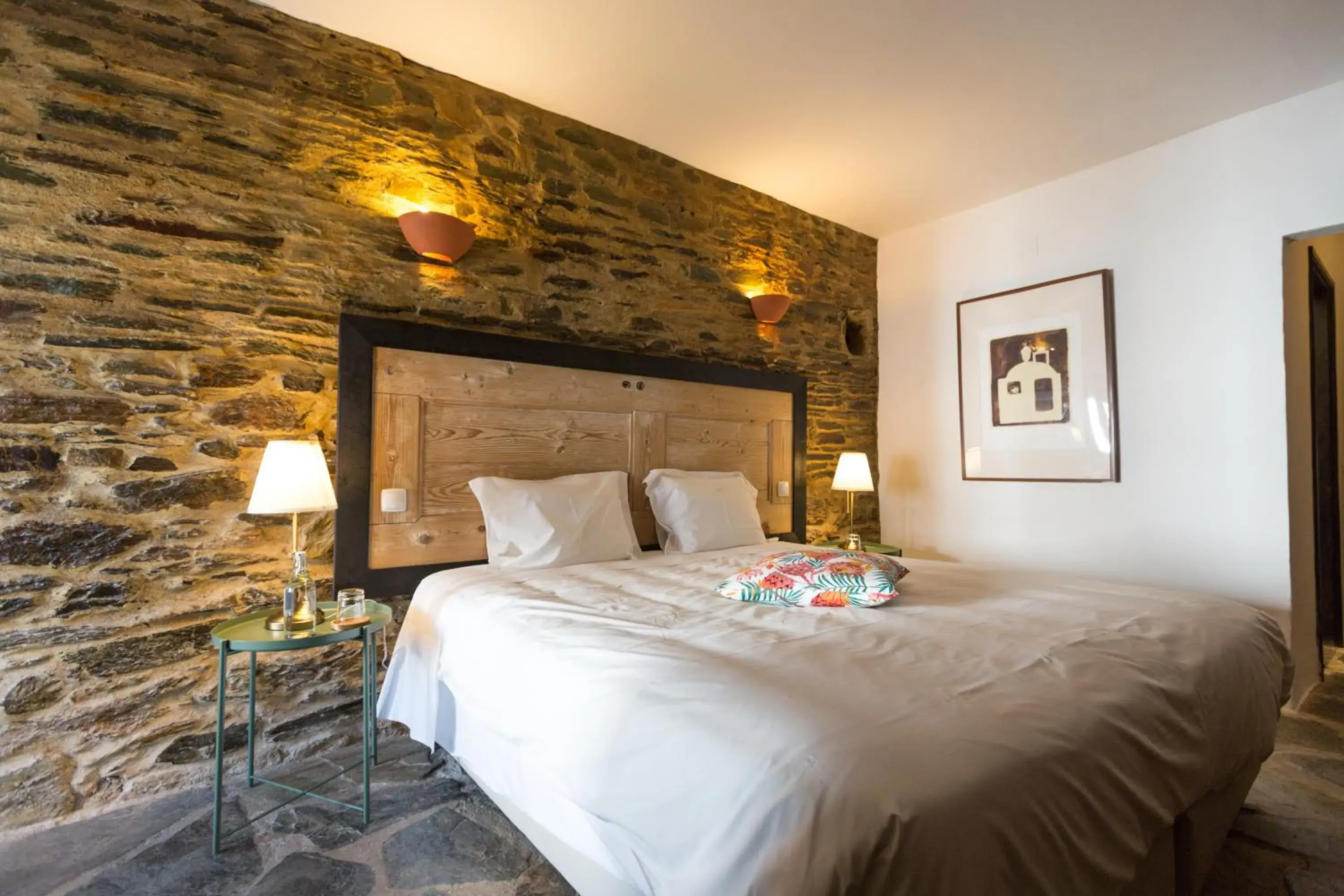 Bed in Estalagem de Monsaraz Bed in Estalagem de Monsaraz