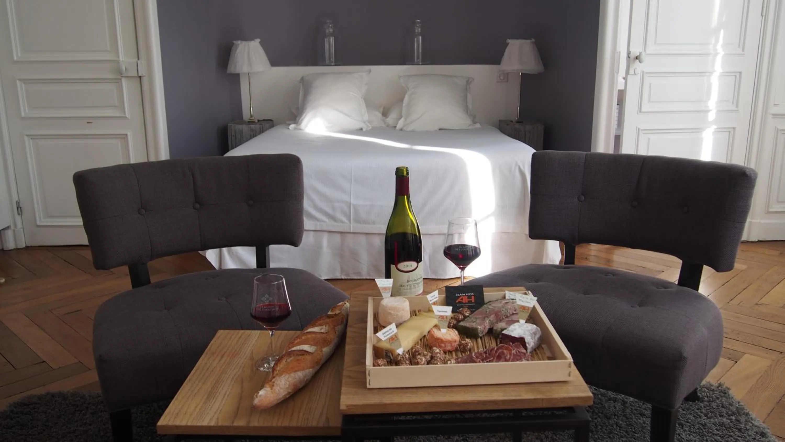 Bed in La Maison des Courtines