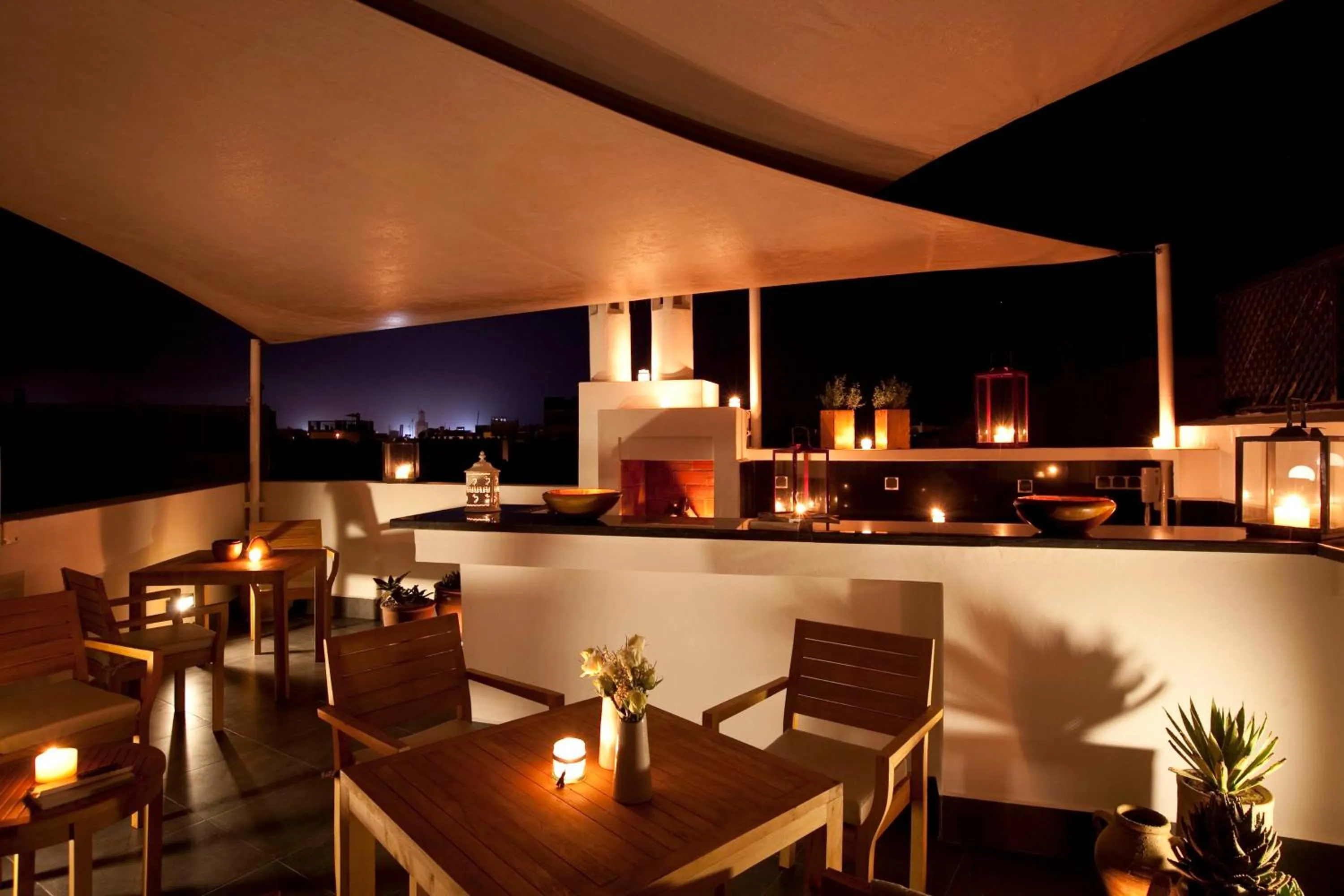 Balcony/Terrace in Riad Dar Maya